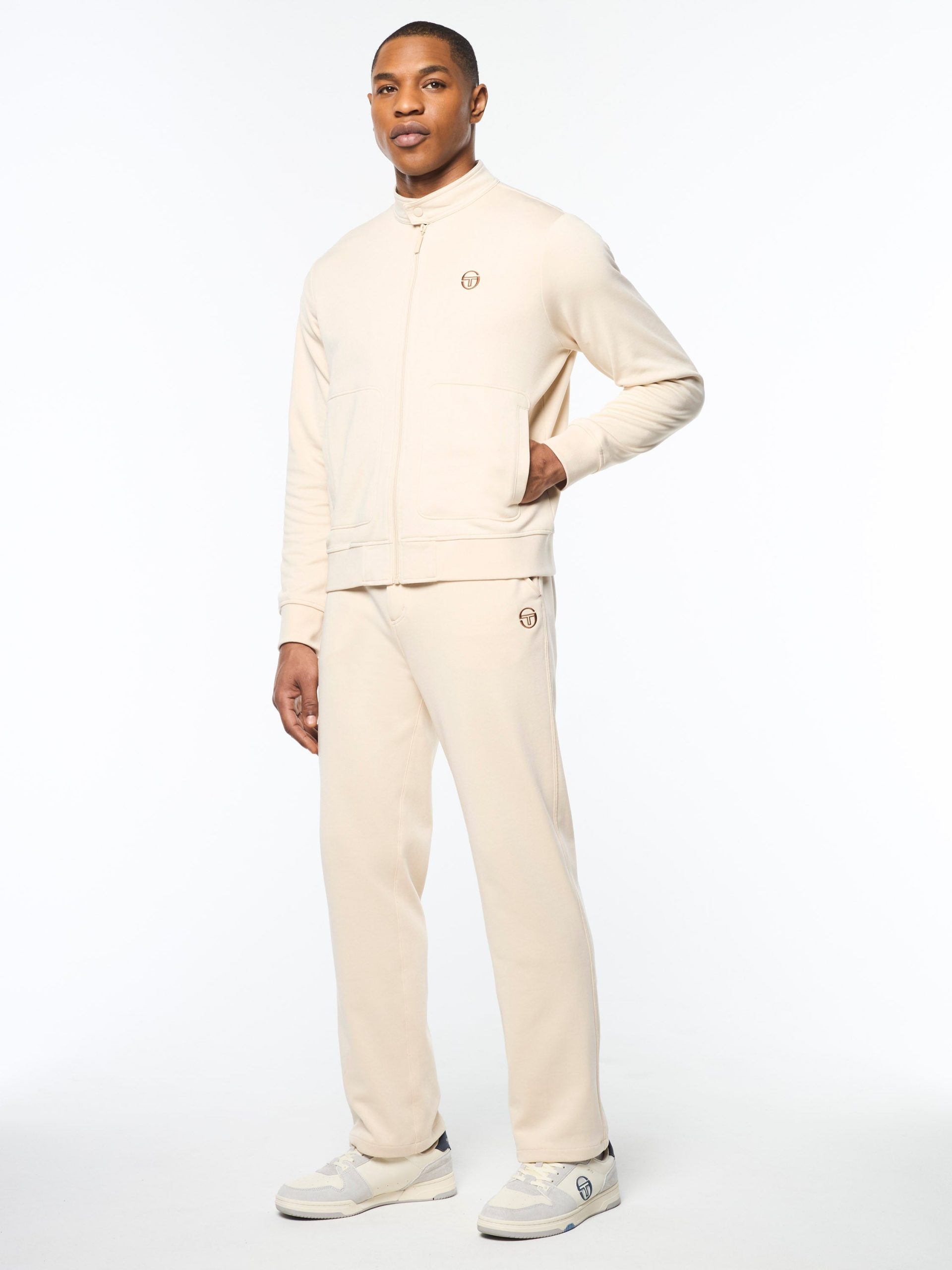 Sandro Track Jacket- Fog - Image 4