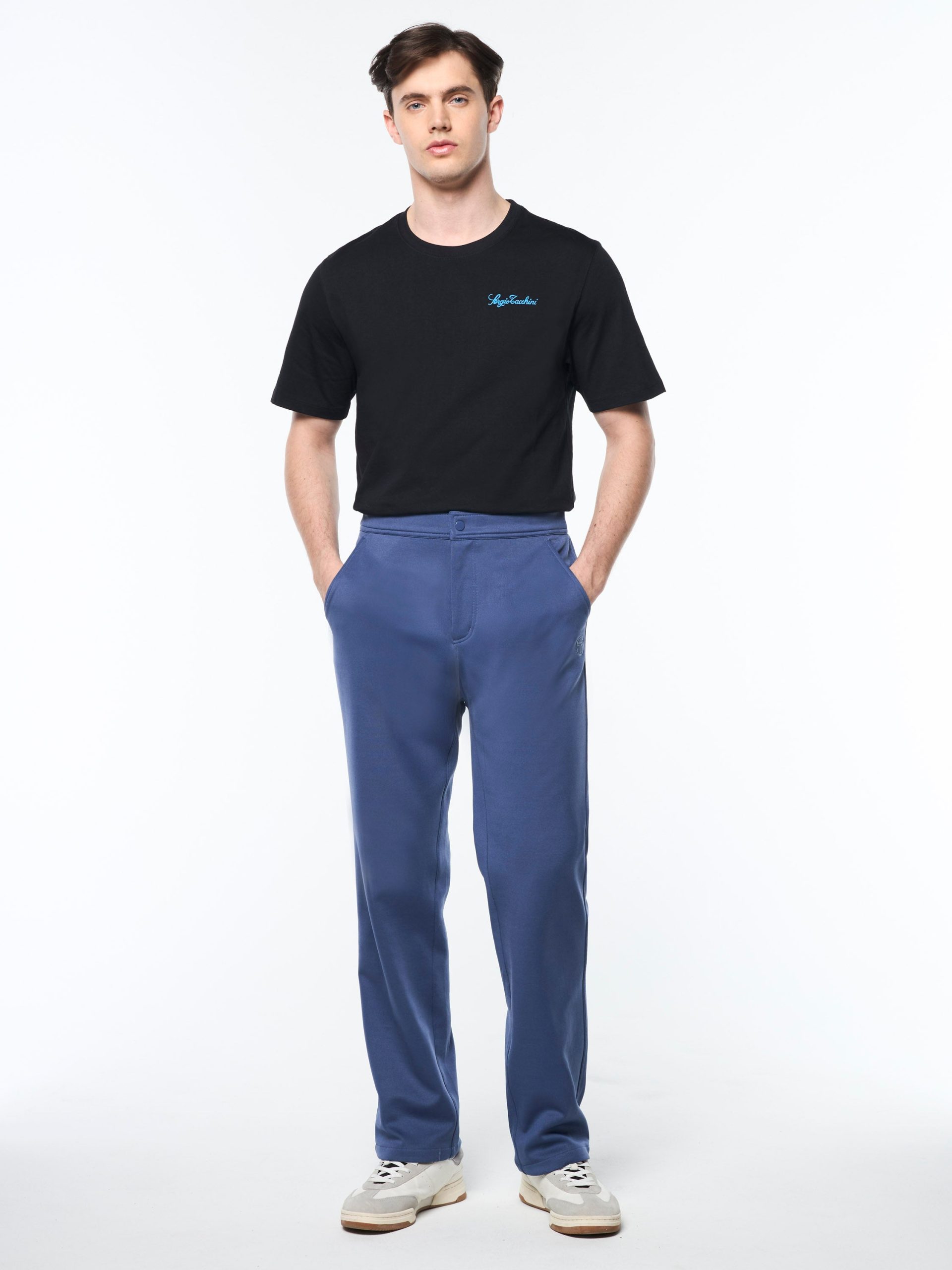 Sandro Track Pant- Blue Indigo - Image 3
