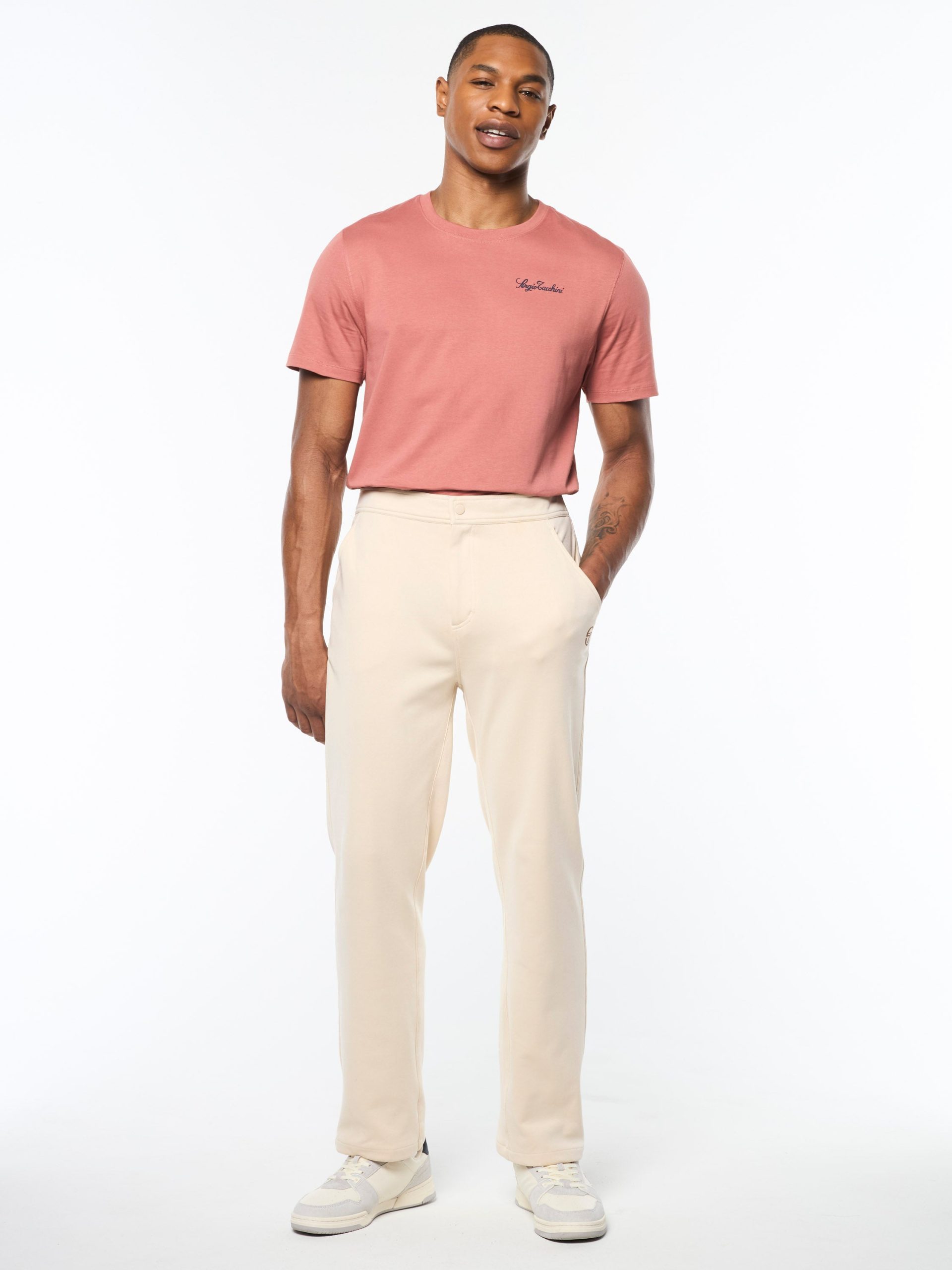 Sandro Track Pant- Fog - Image 3