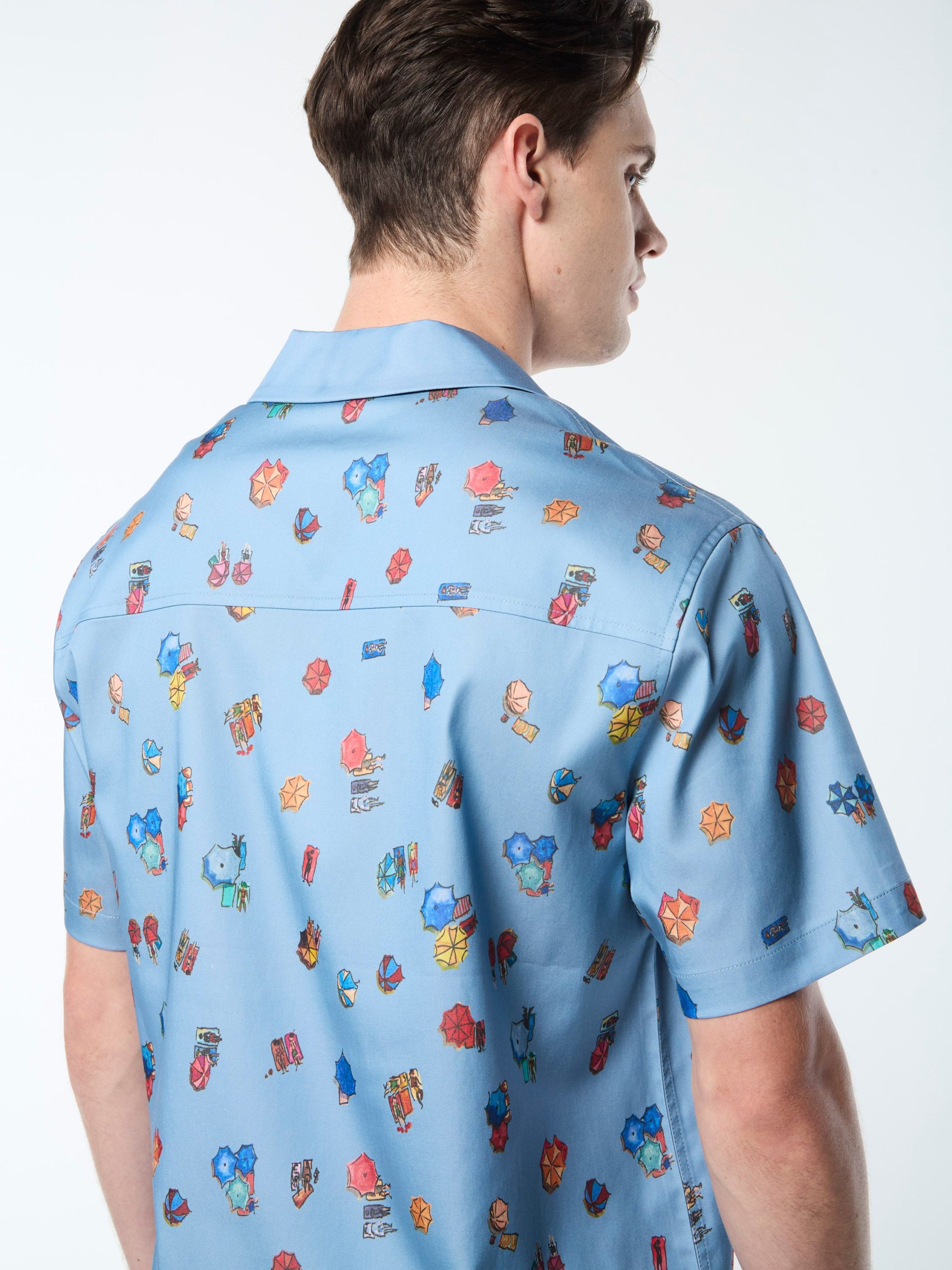 Tosca Cabana Shirt- Faded Denim - Image 9