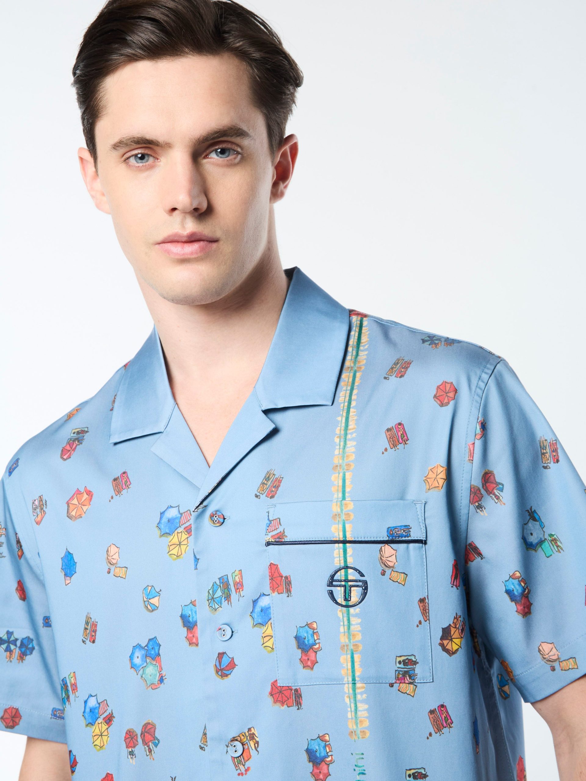 Tosca Cabana Shirt- Faded Denim - Image 4