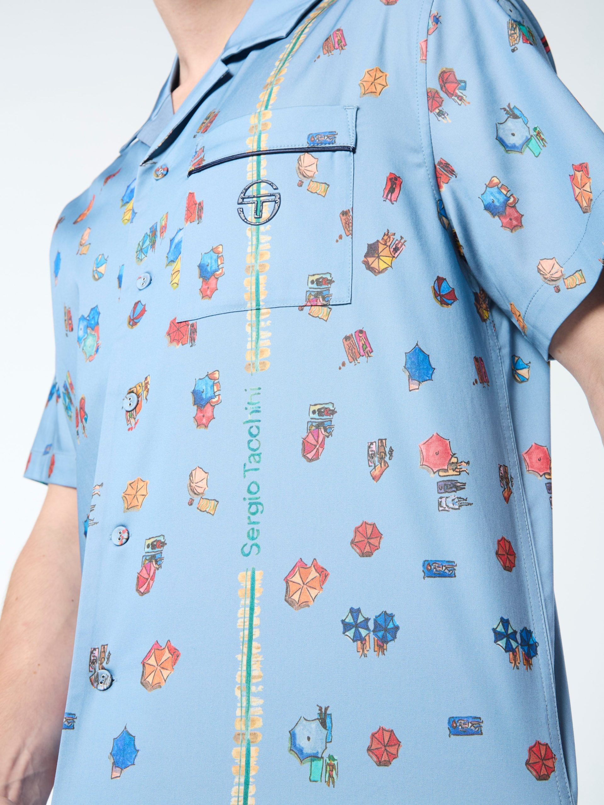 Tosca Cabana Shirt- Faded Denim - Image 5