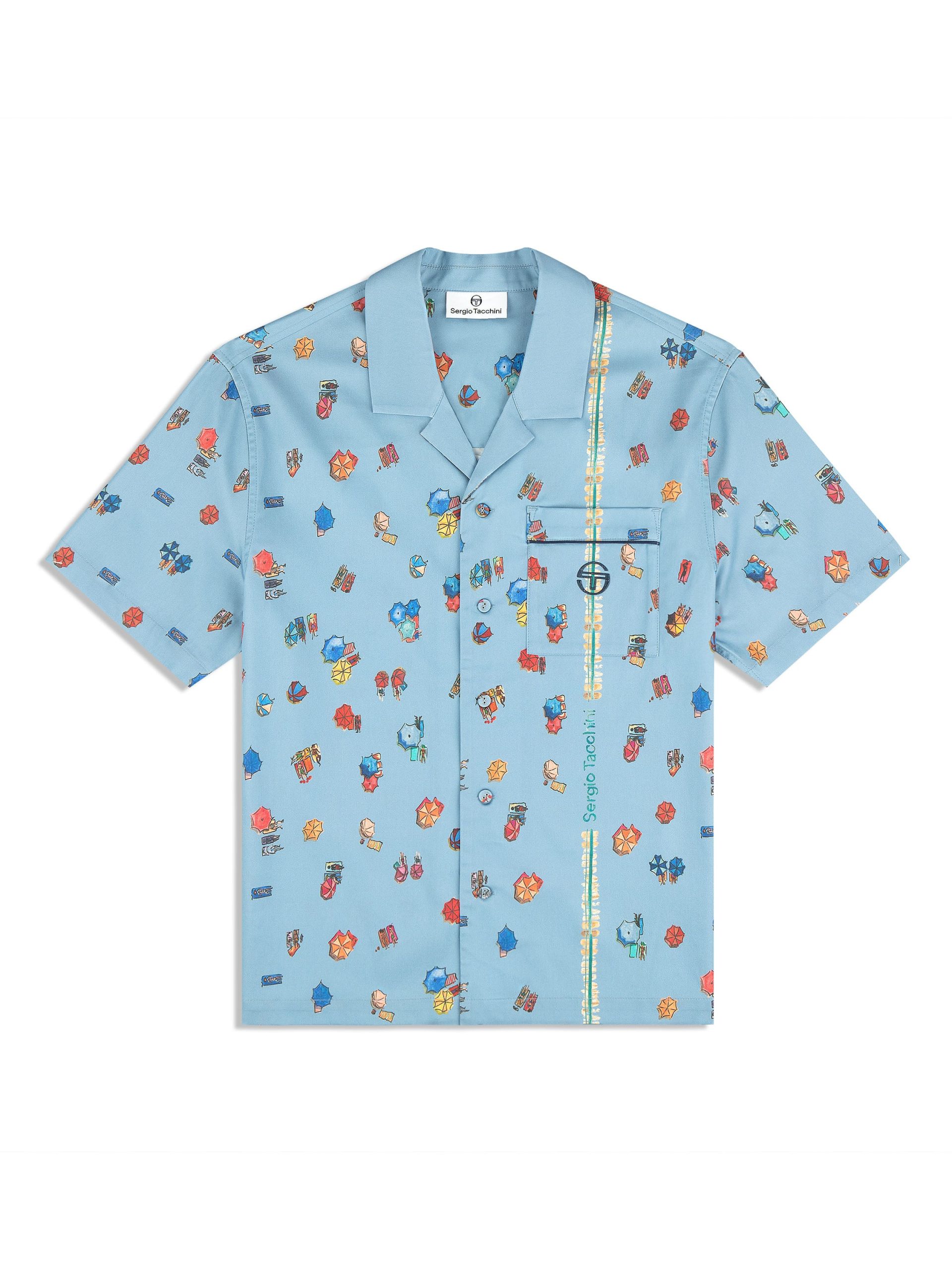 Tosca Cabana Shirt- Faded Denim - Image 3