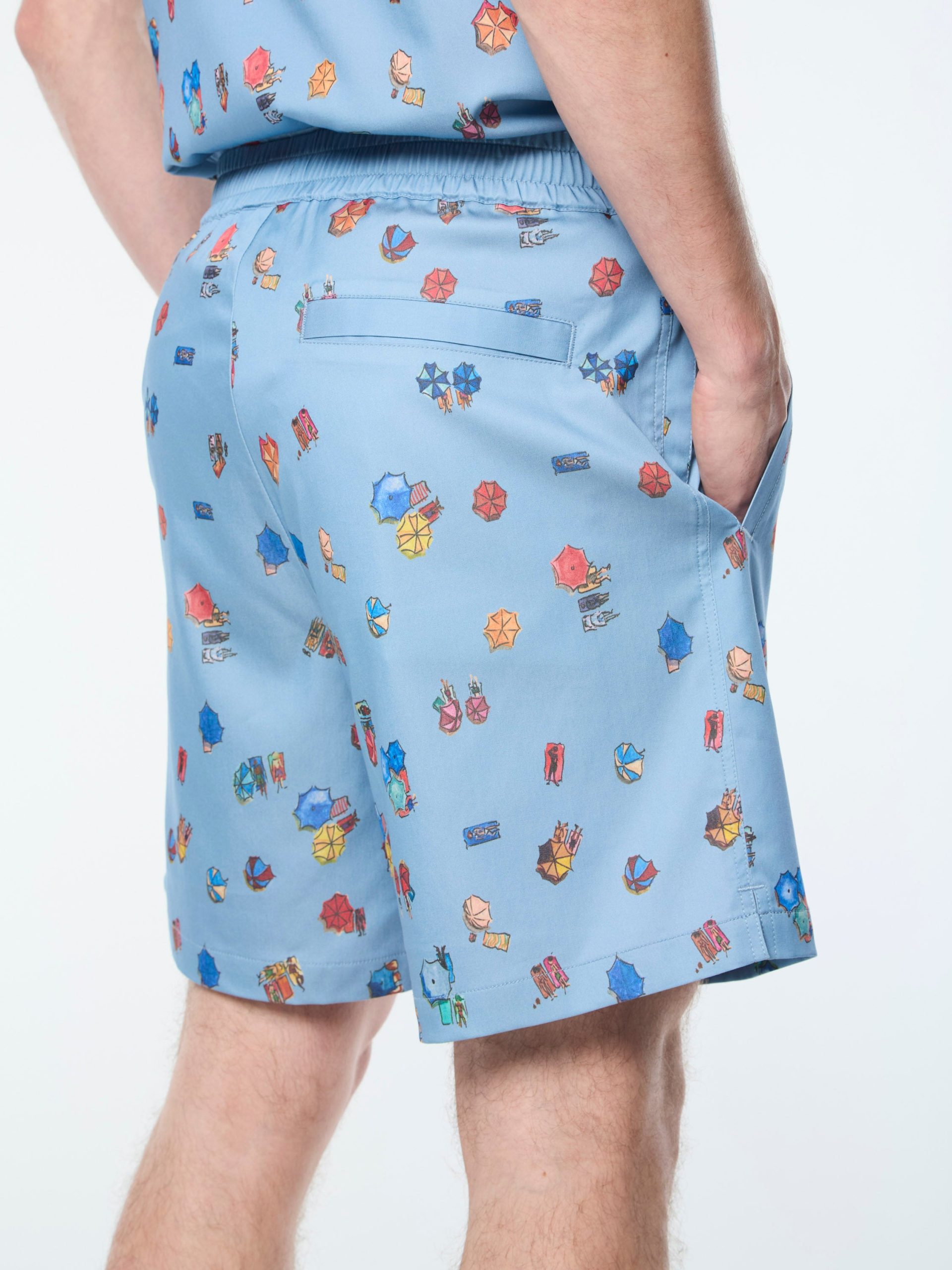 Tosca Cabana Short- Faded Denim - Image 7