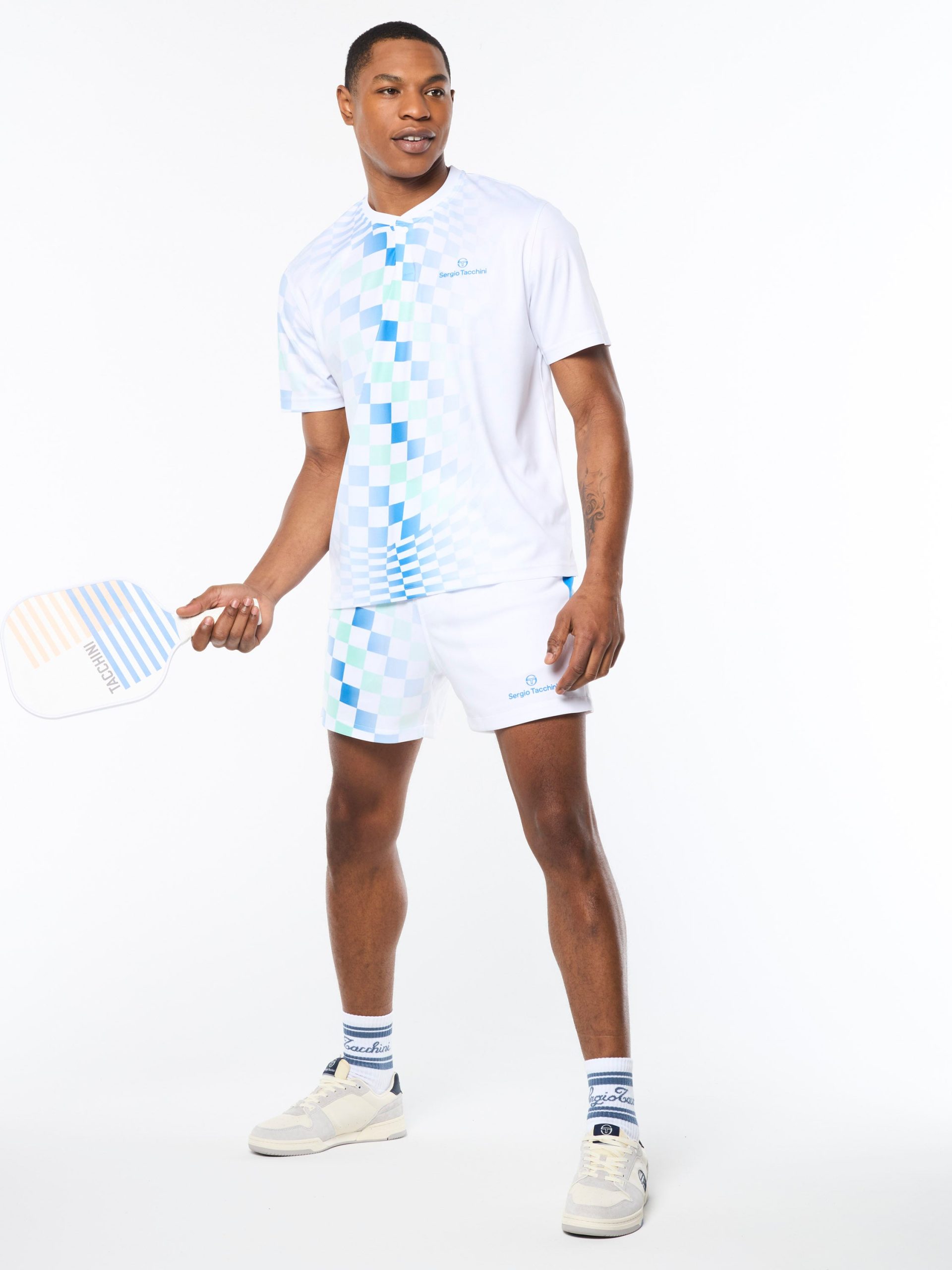 Luca Piqué T-Shirt- Brilliant White - Image 3