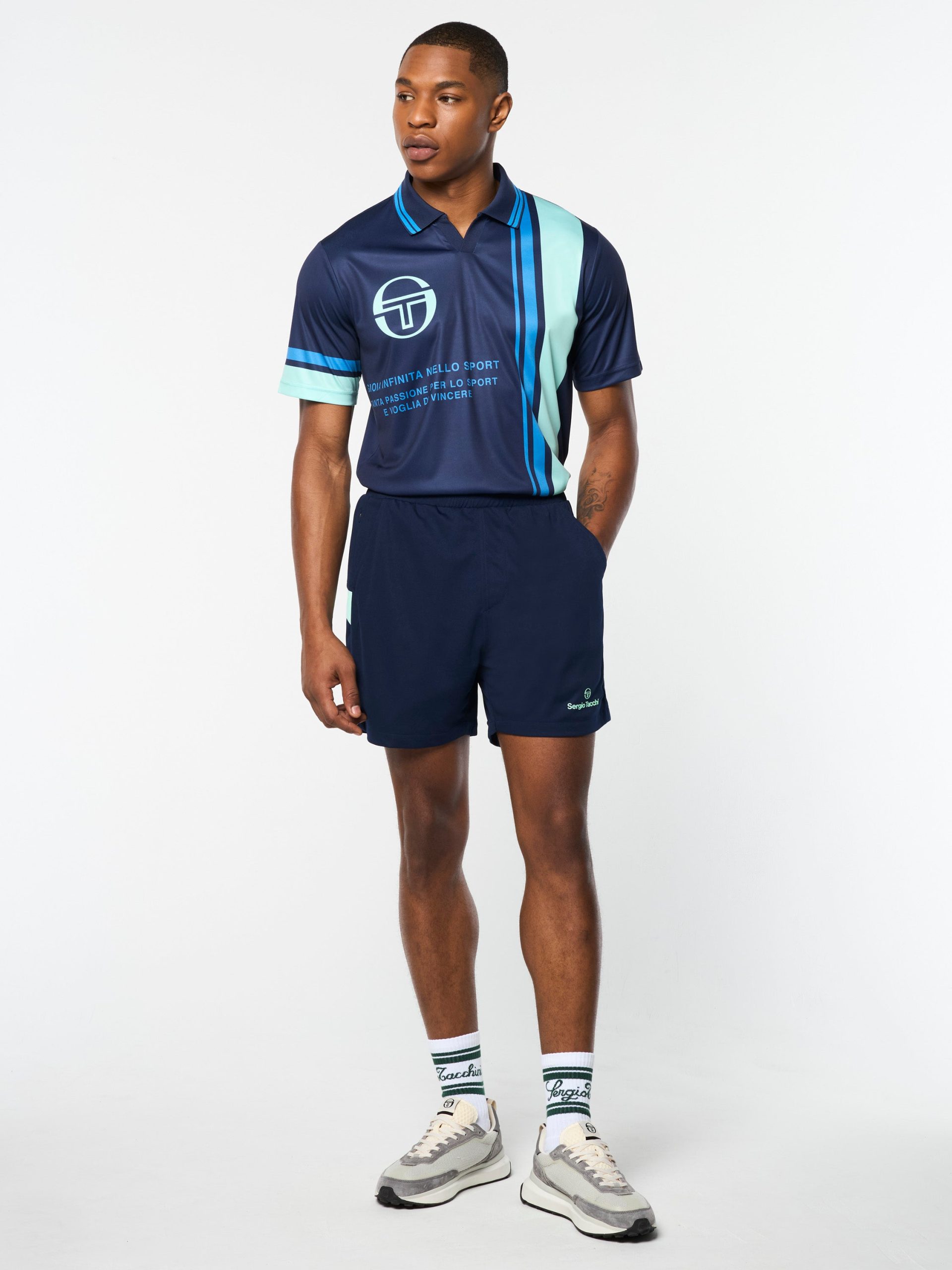 Luca Piqué Short- Maritime Blue - Image 5