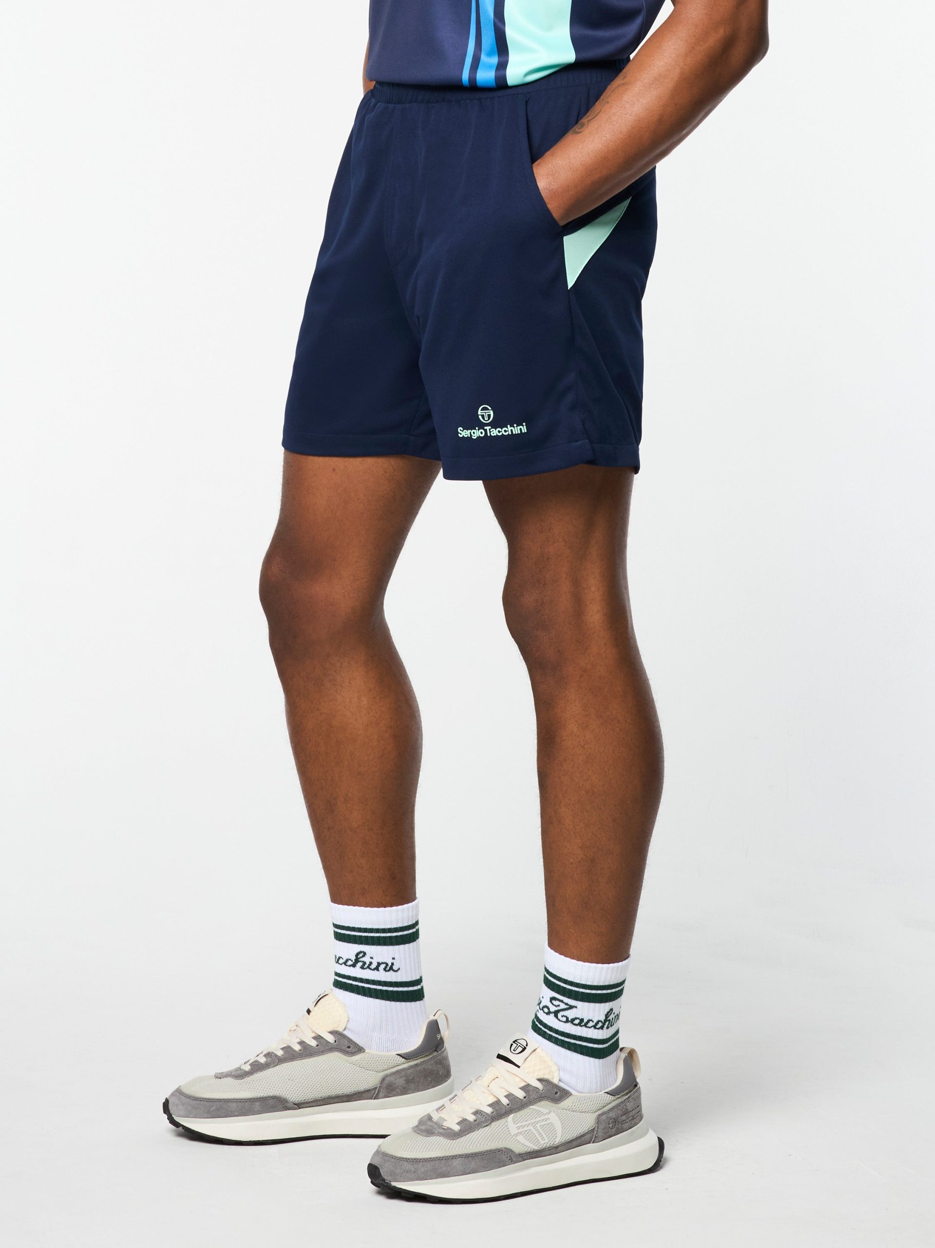 Luca Piqué Short- Maritime Blue