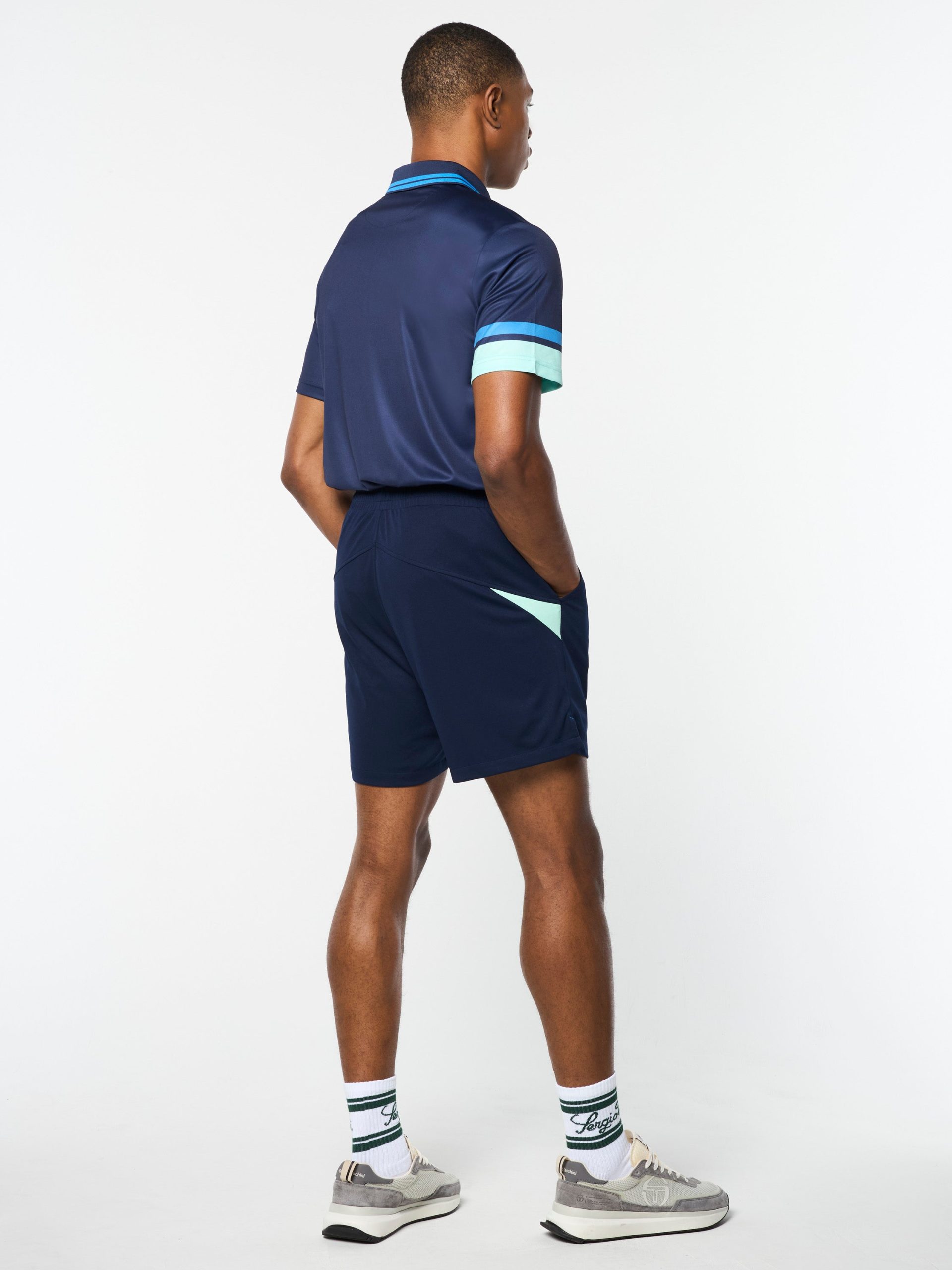 Luca Piqué Short- Maritime Blue - Image 9