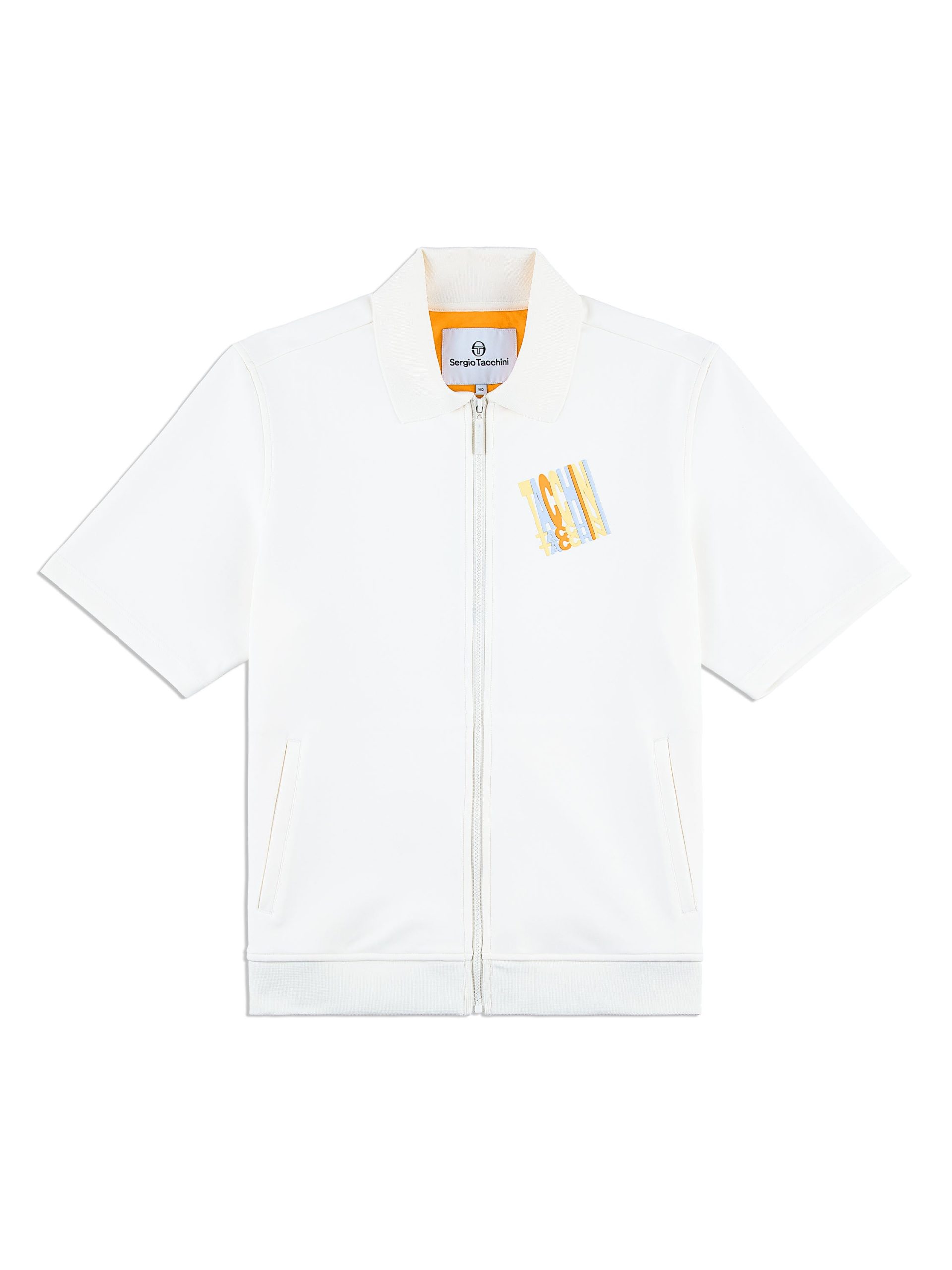 Urso Short Sleeve Track Jacket- Gardenia - Image 3