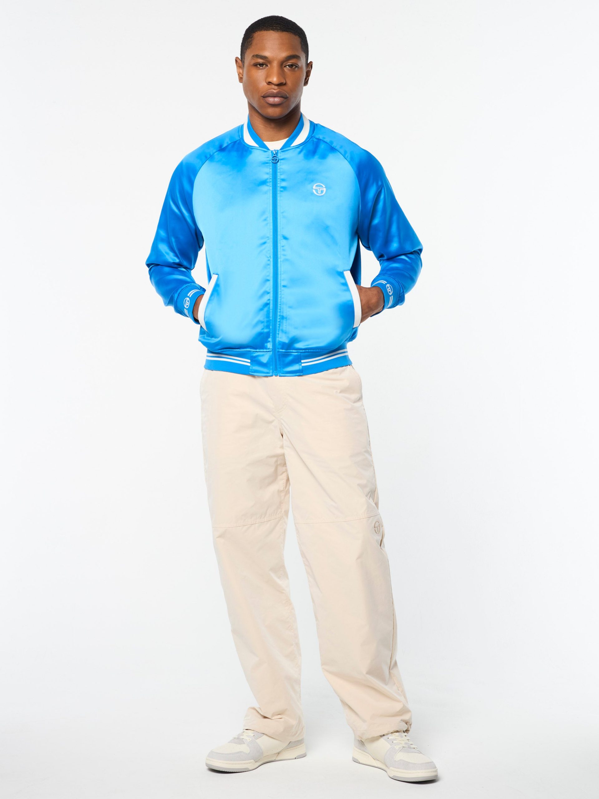 Tosca Varsity Jacket- French Blue - Image 9