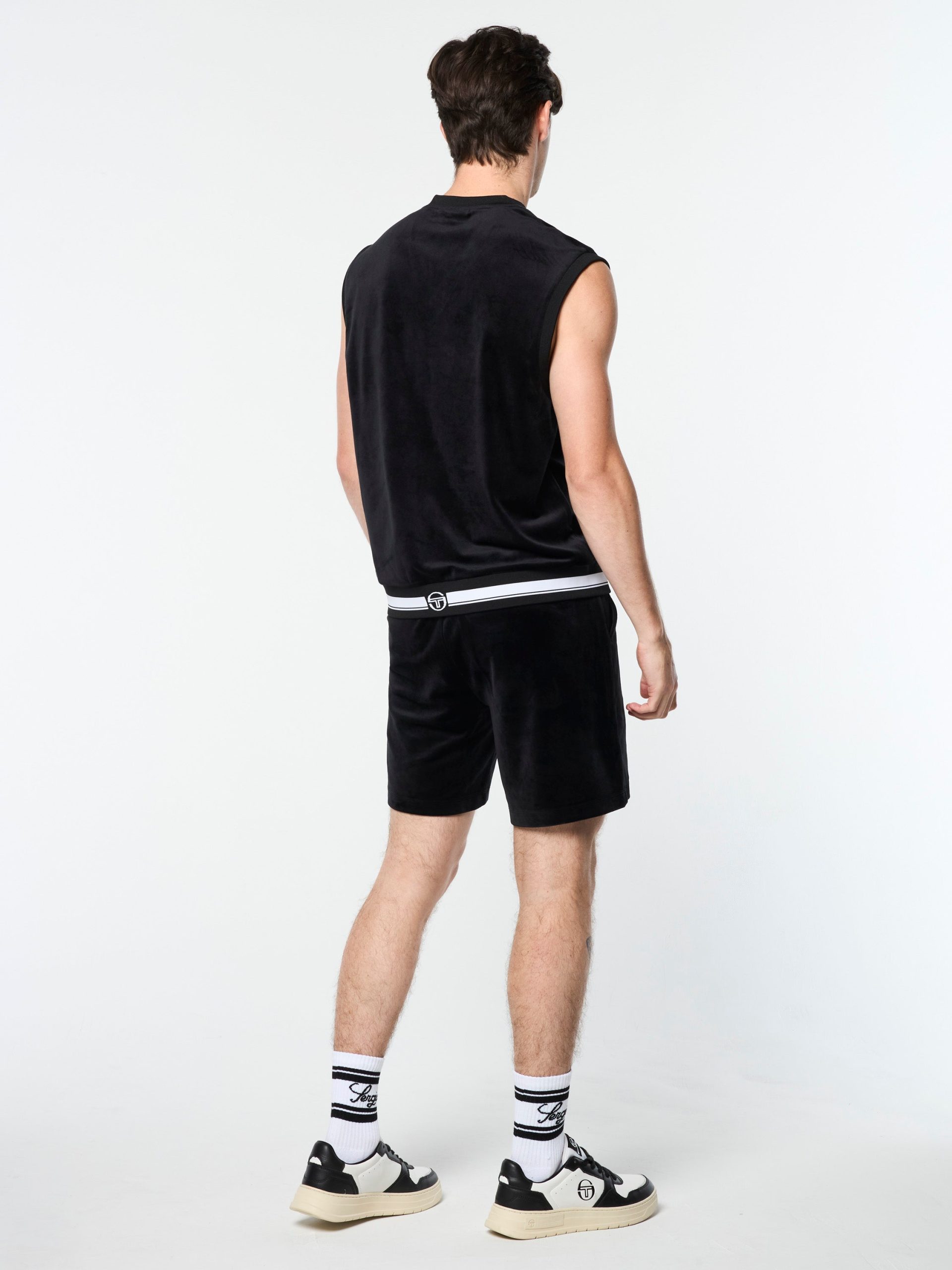 Renzo Velour Vest- Black Beauty - Image 6
