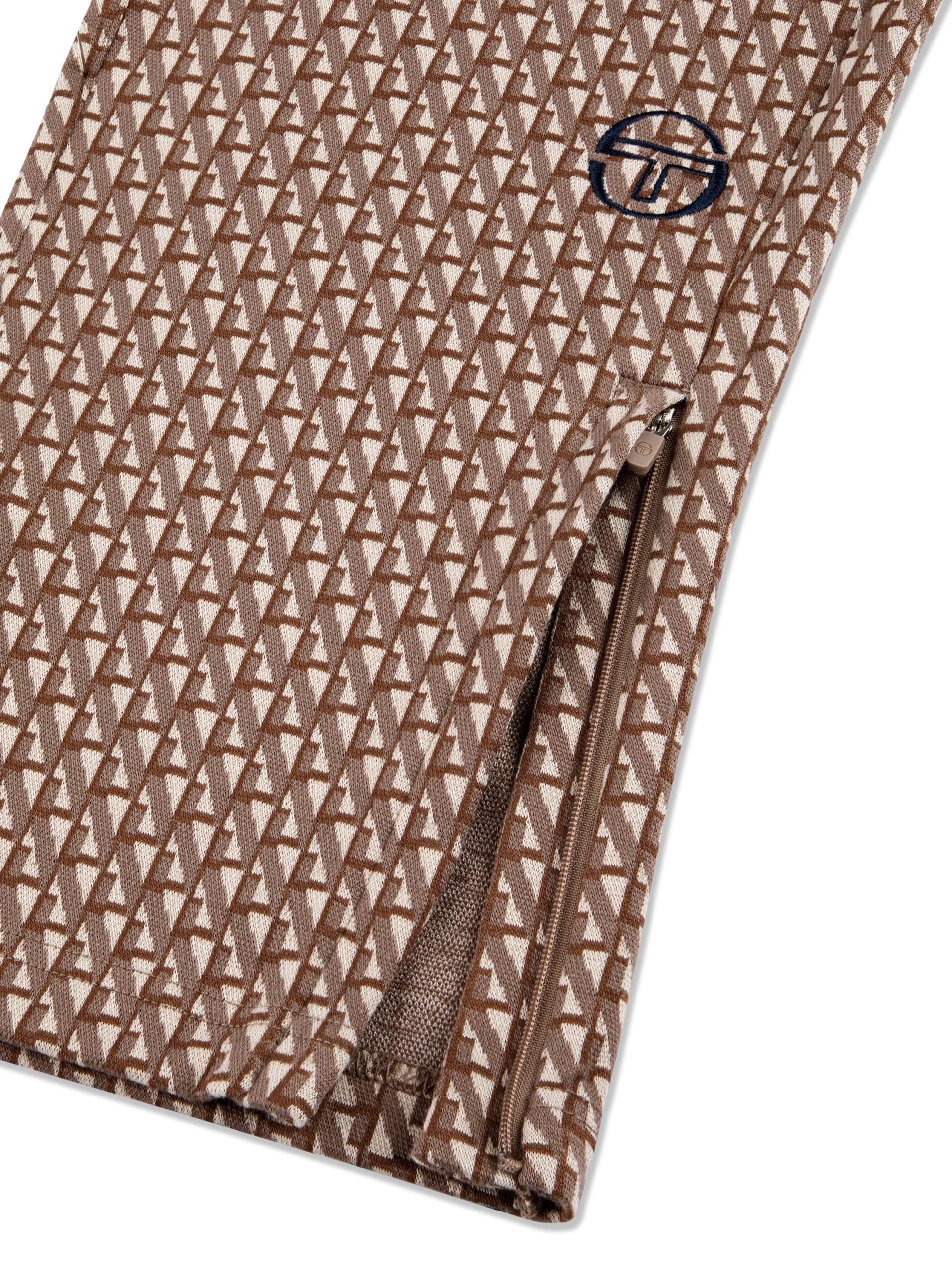 Paolo Knit Track Pant- Taupe Grey - Image 6
