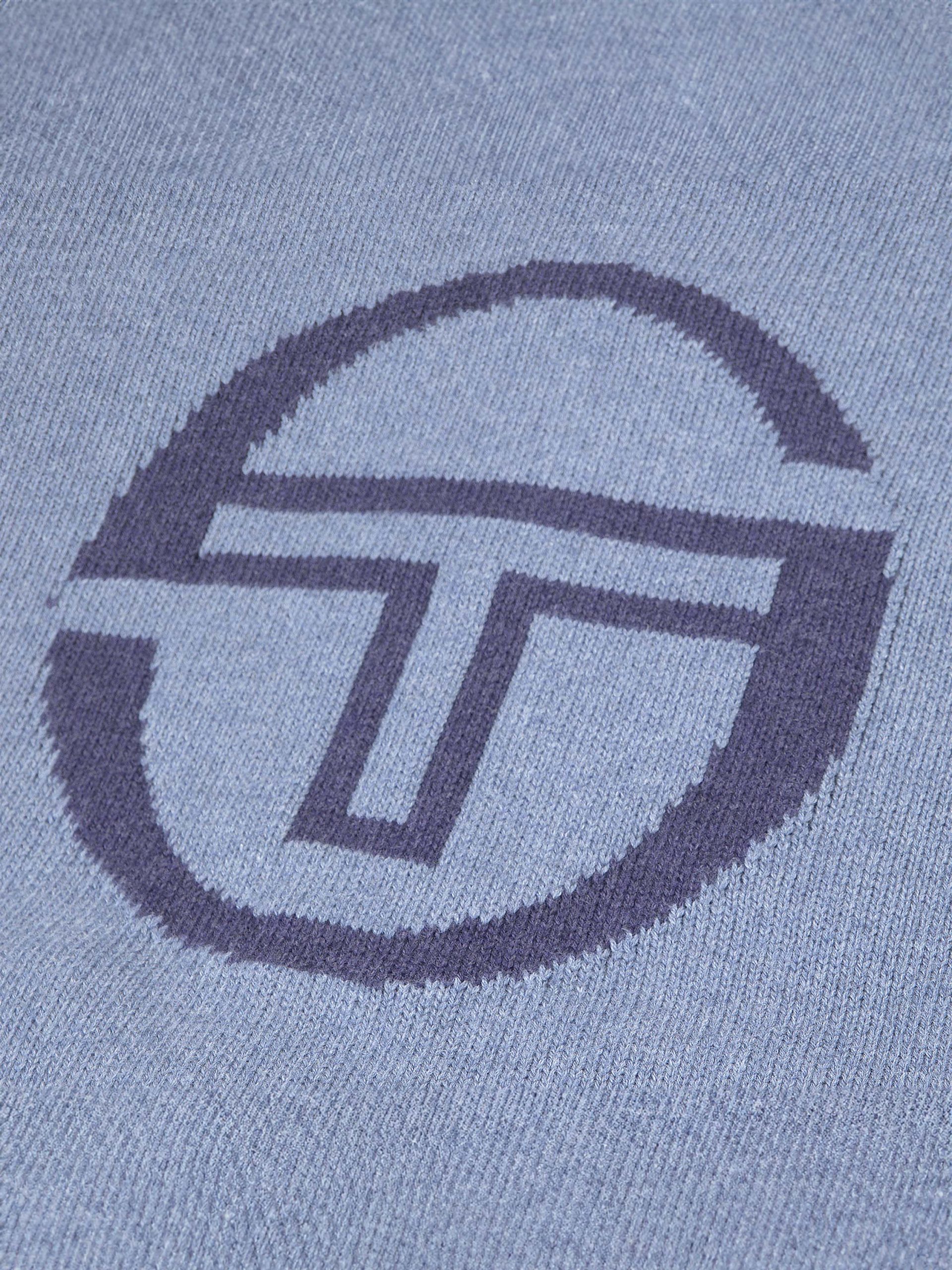 Fausto Knit Hoodie- Faded Denim - Image 5