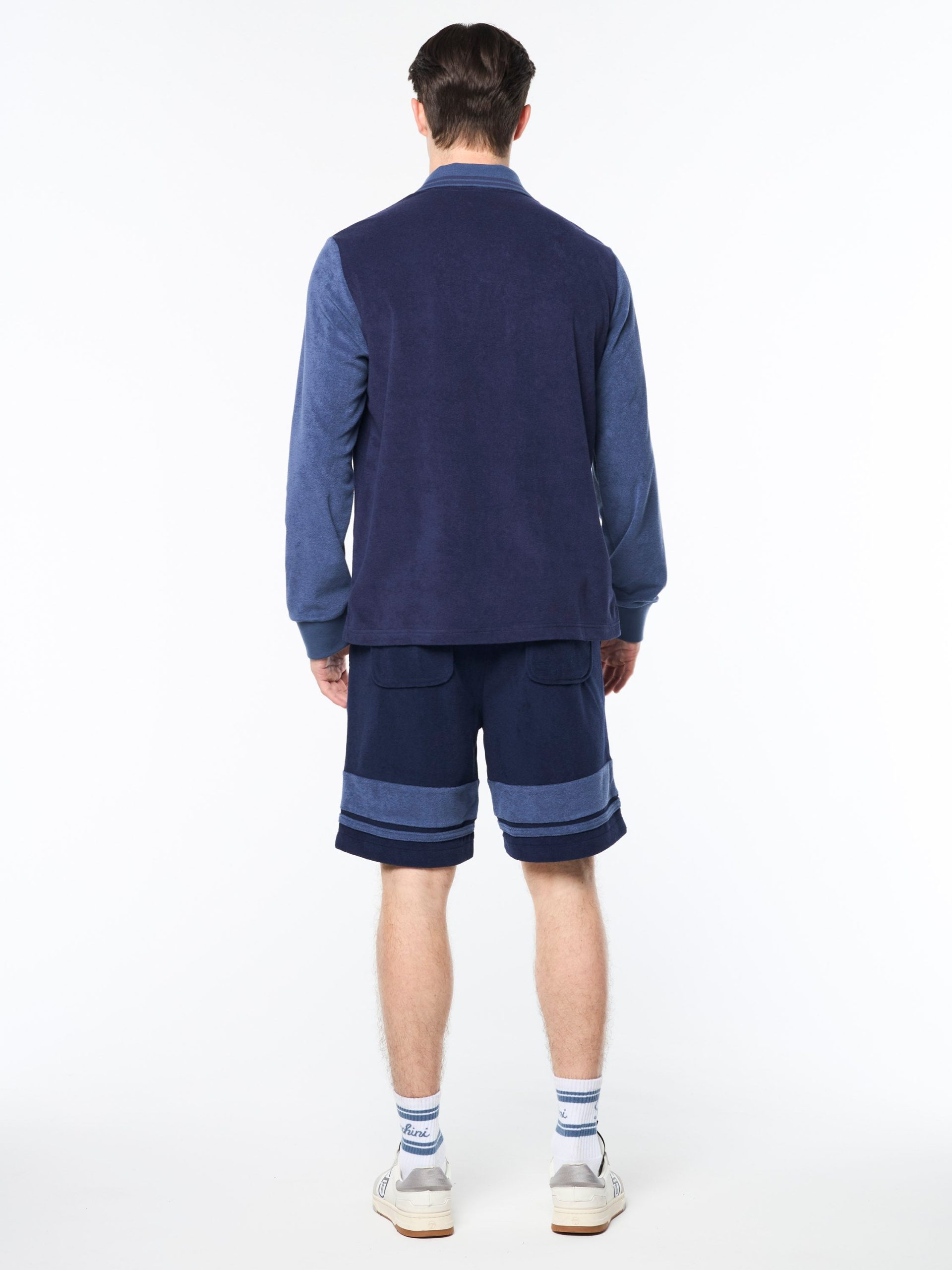 Alvar Long Sleeve Polo- Eclipse - Image 5