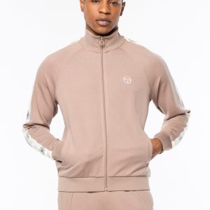 Bussola Track Jacket- Taupe Grey