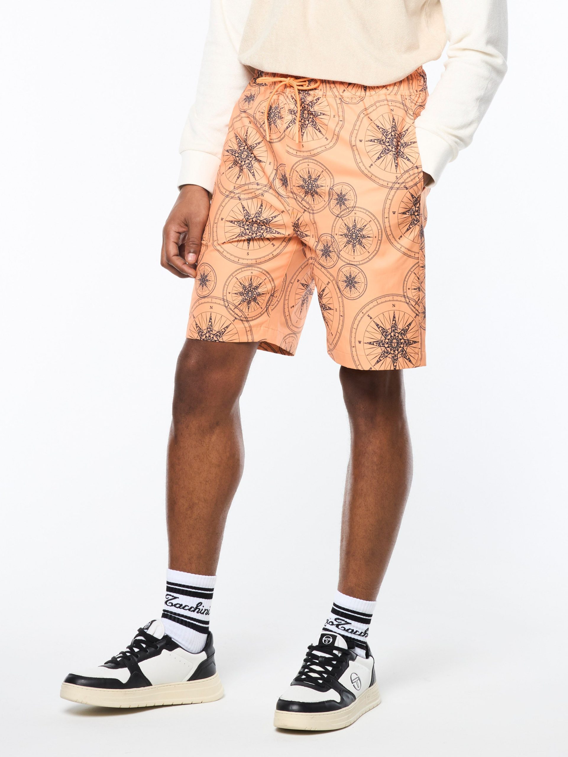 Falito Swim Short- Tangerine