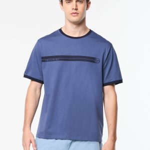 Leo T-Shirt- Blue Indigo