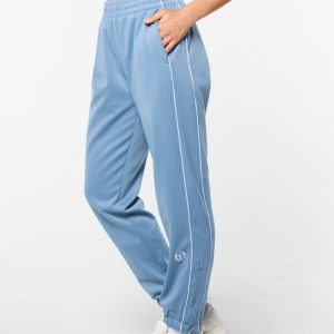 Miss Lioni Track Pant- Faded Denim