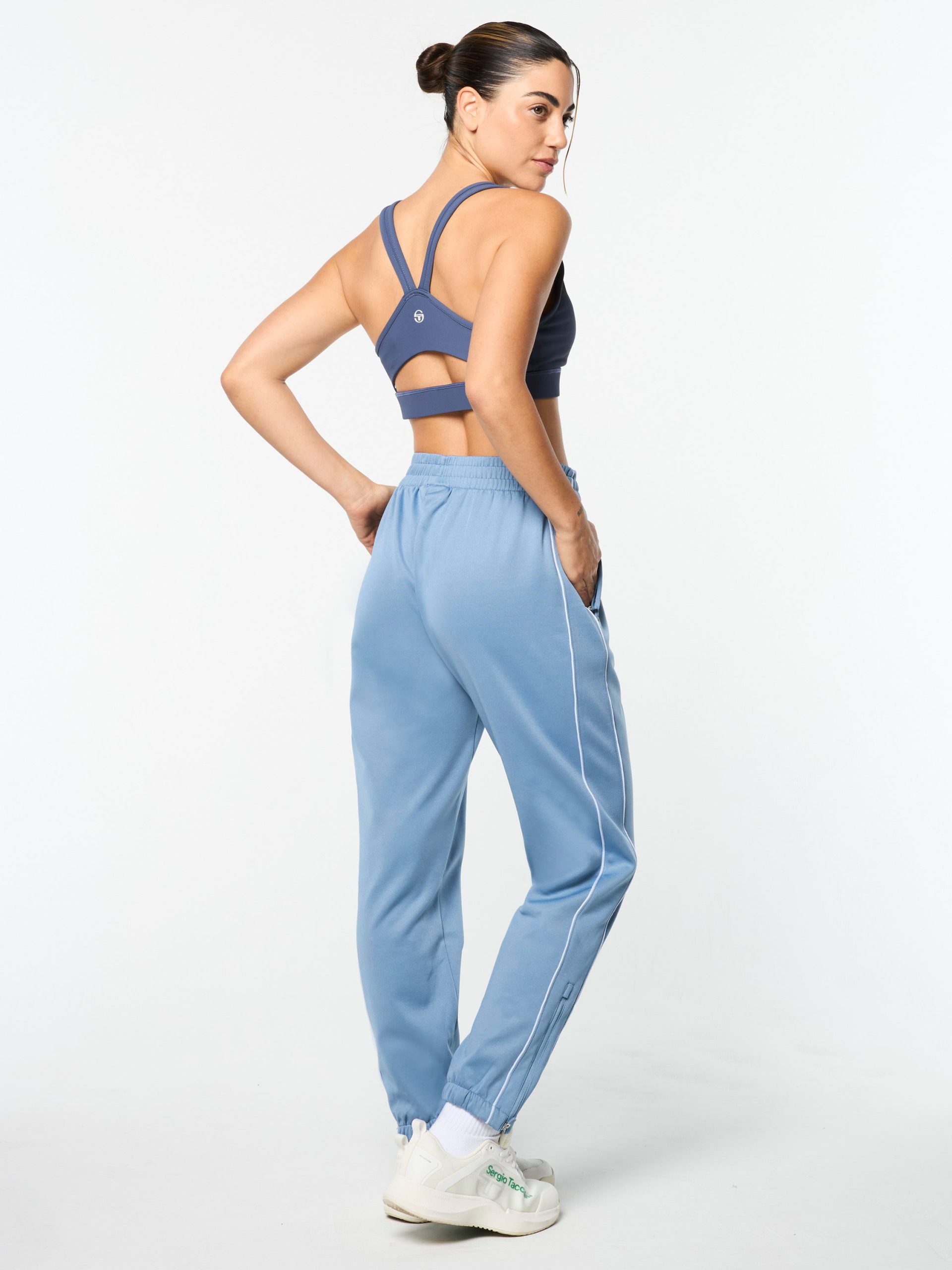 Miss Lioni Track Pant- Faded Denim - Image 8