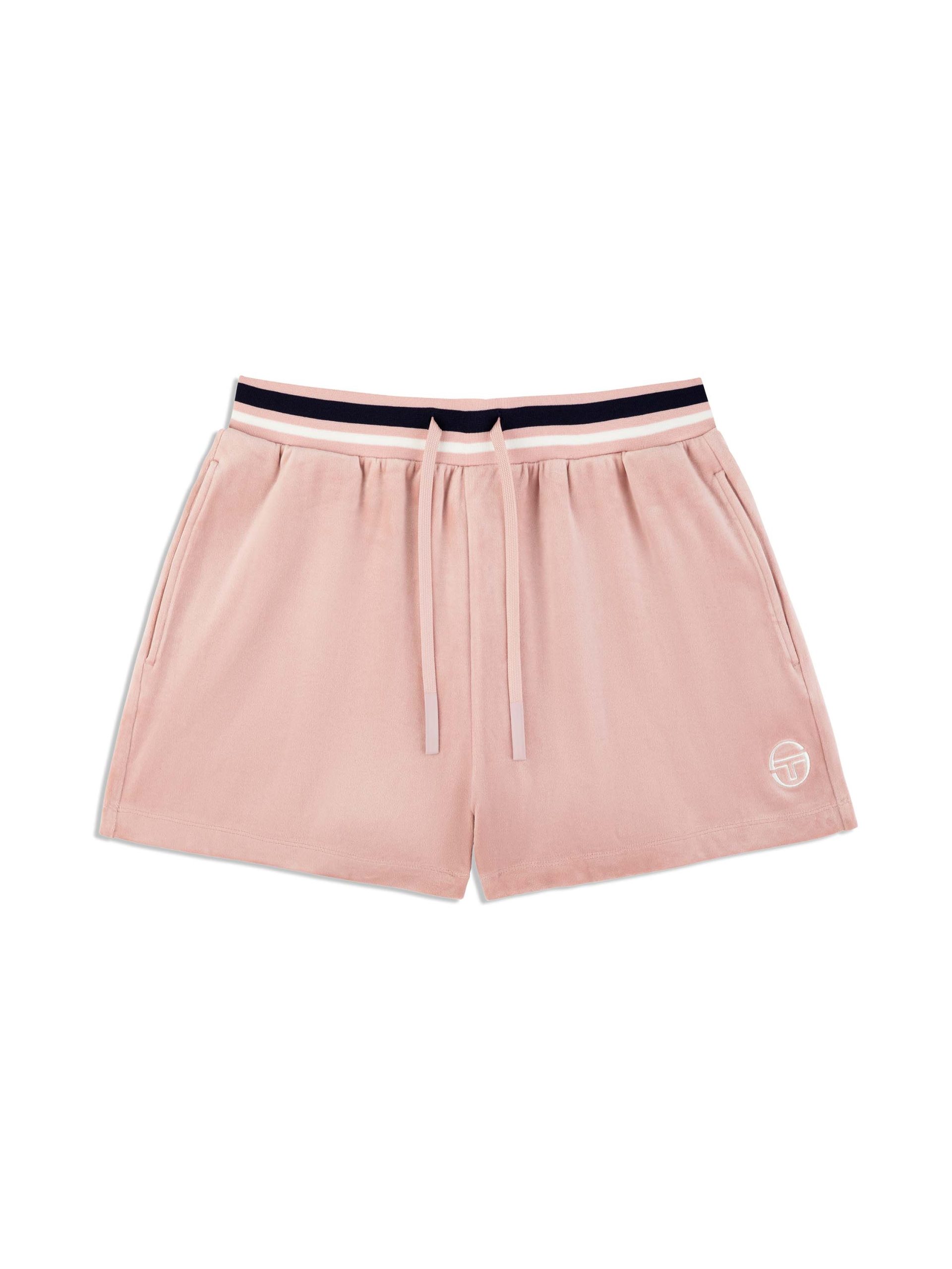 Adele Velour Short- Pale Mauve - Image 3