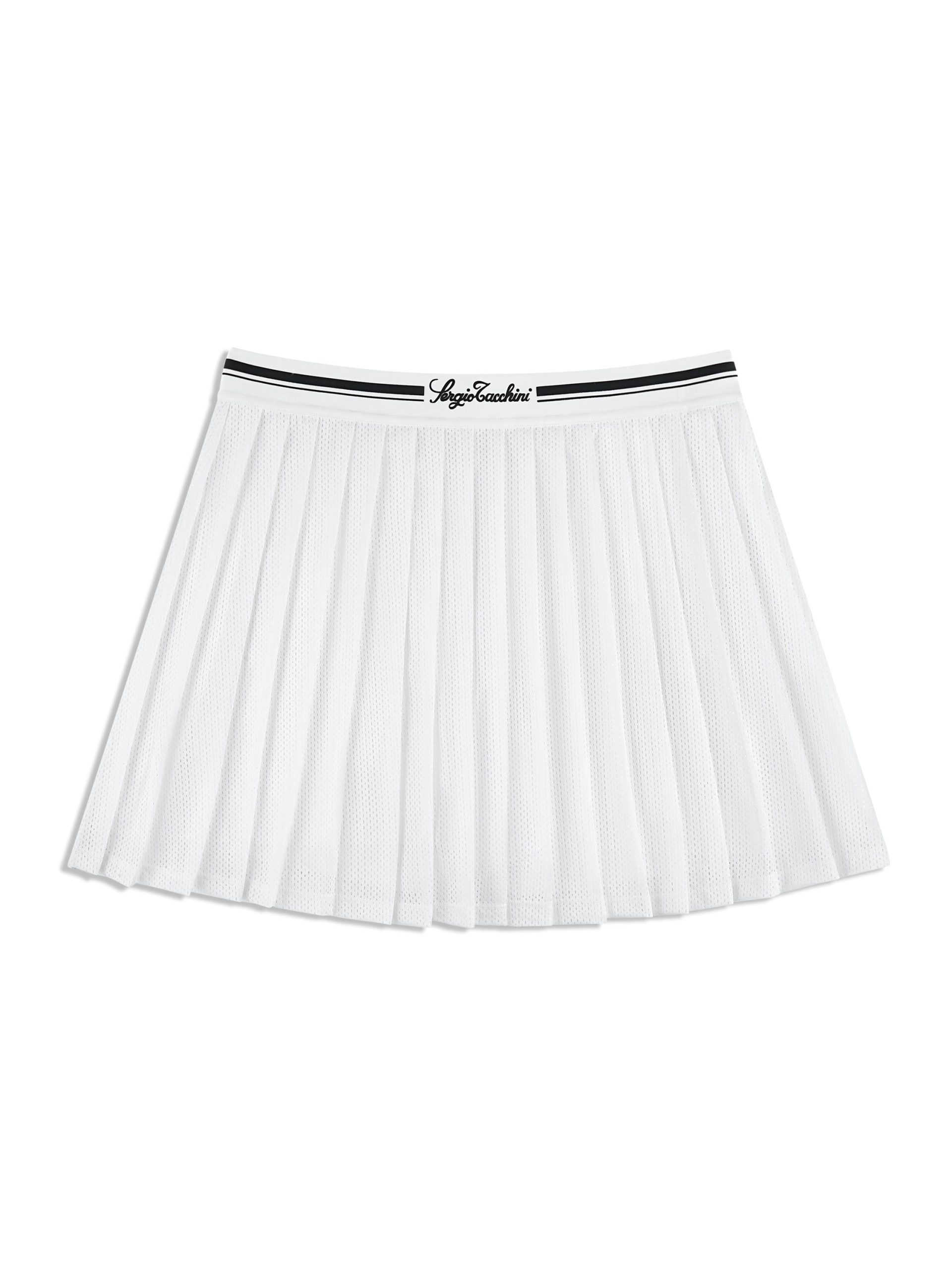 Verona Mesh Skort- Brilliant White - Image 2