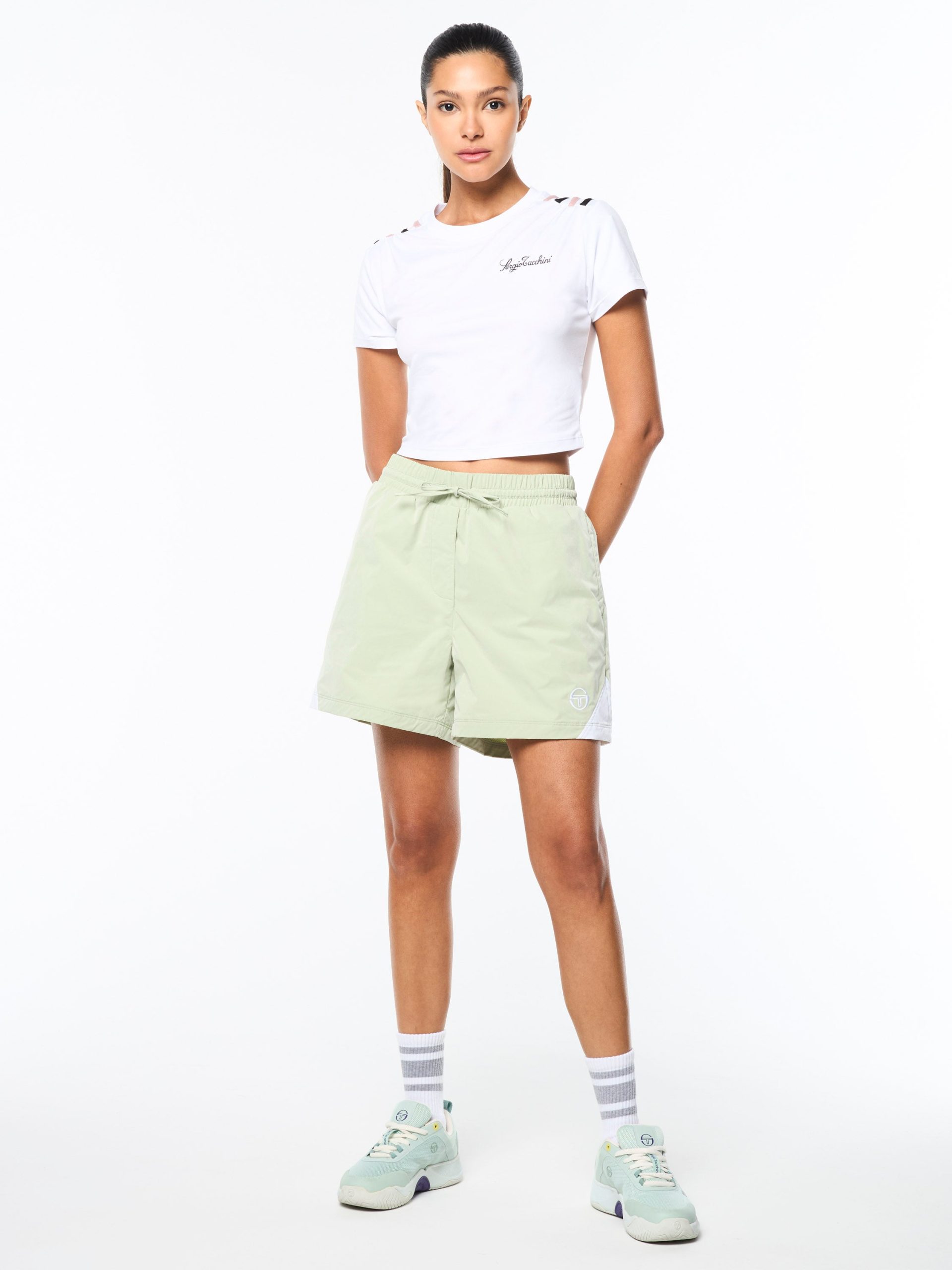 Pippa Track Short- Reseda - Image 2