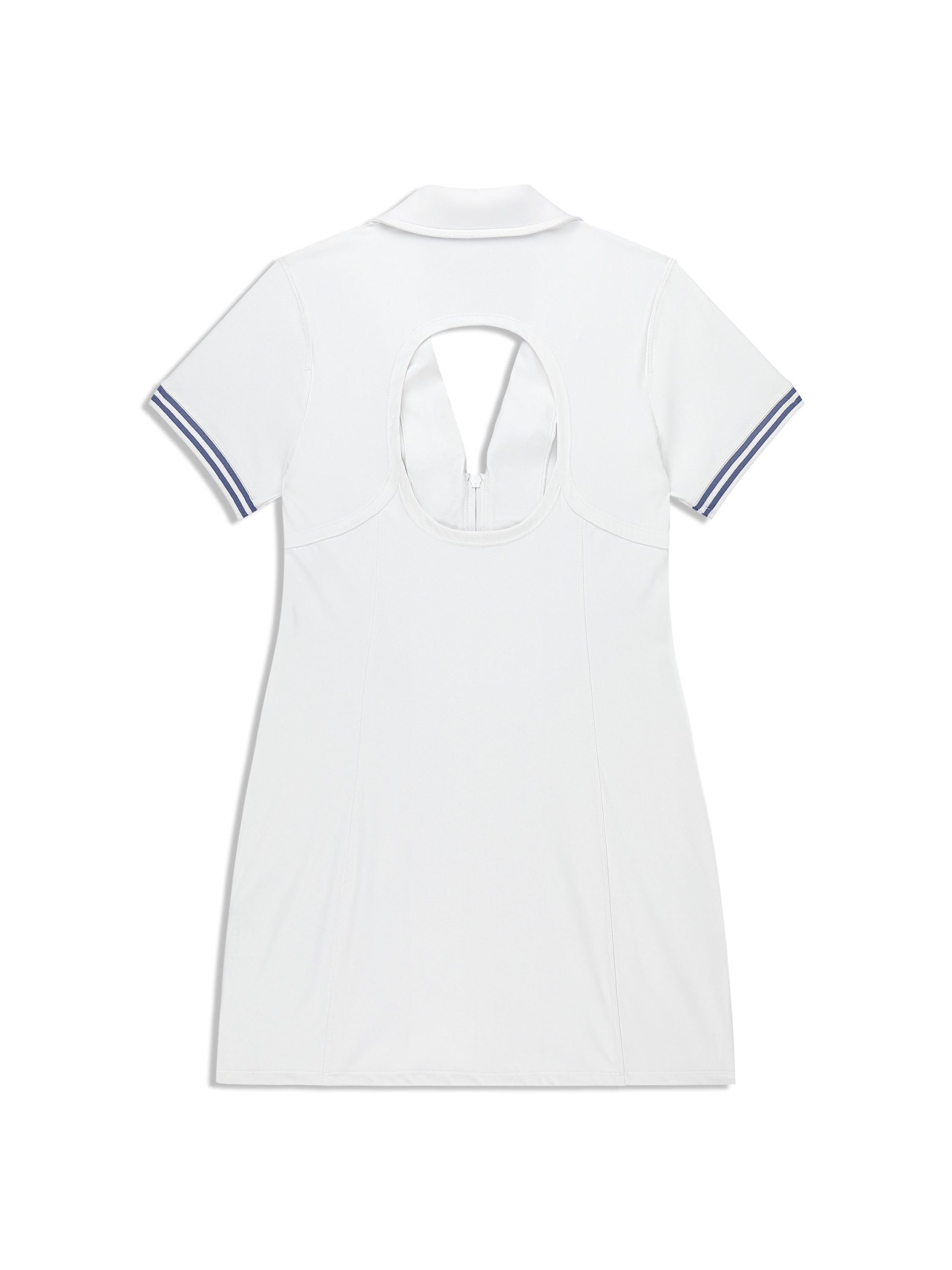 Silvia Dress- Brilliant White - Image 8