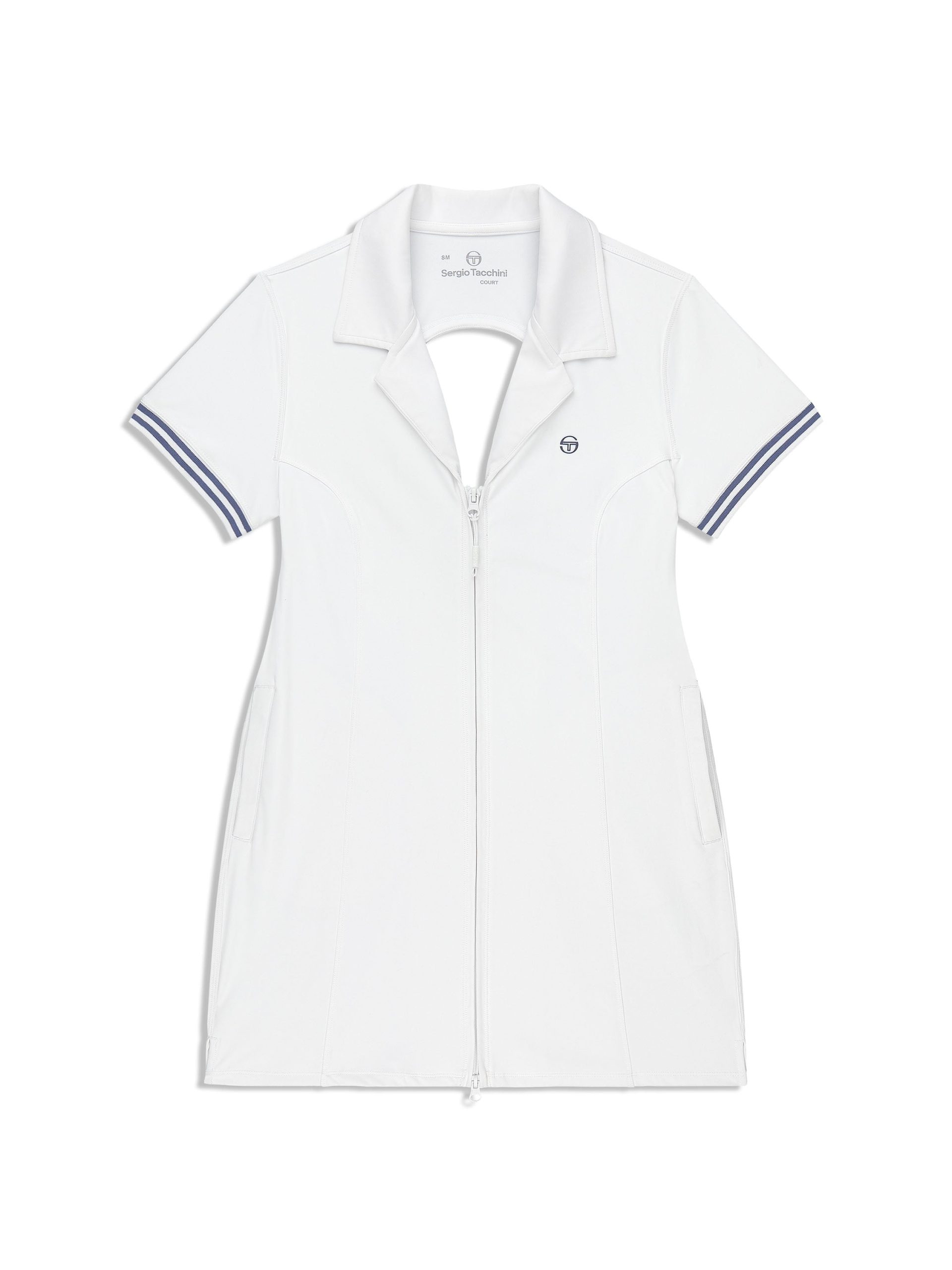 Silvia Dress- Brilliant White - Image 5