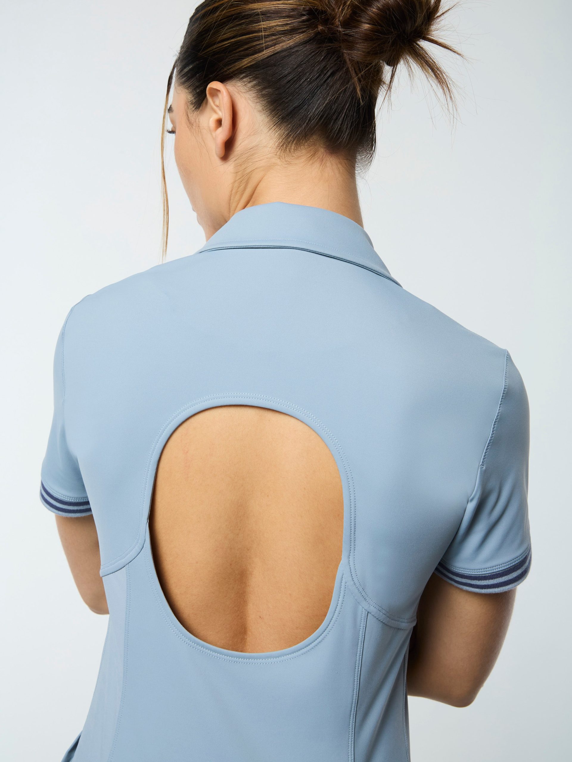 Silvia Dress- Faded Denim - Image 2