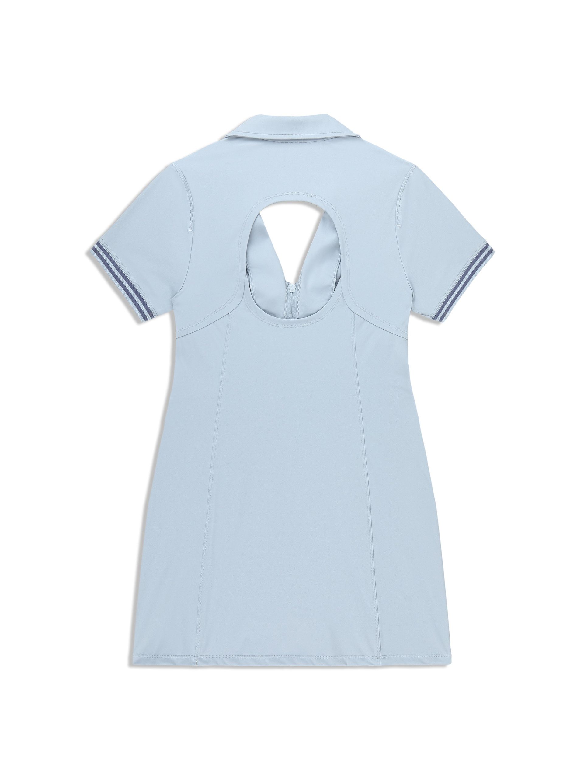 Silvia Dress- Faded Denim - Image 10
