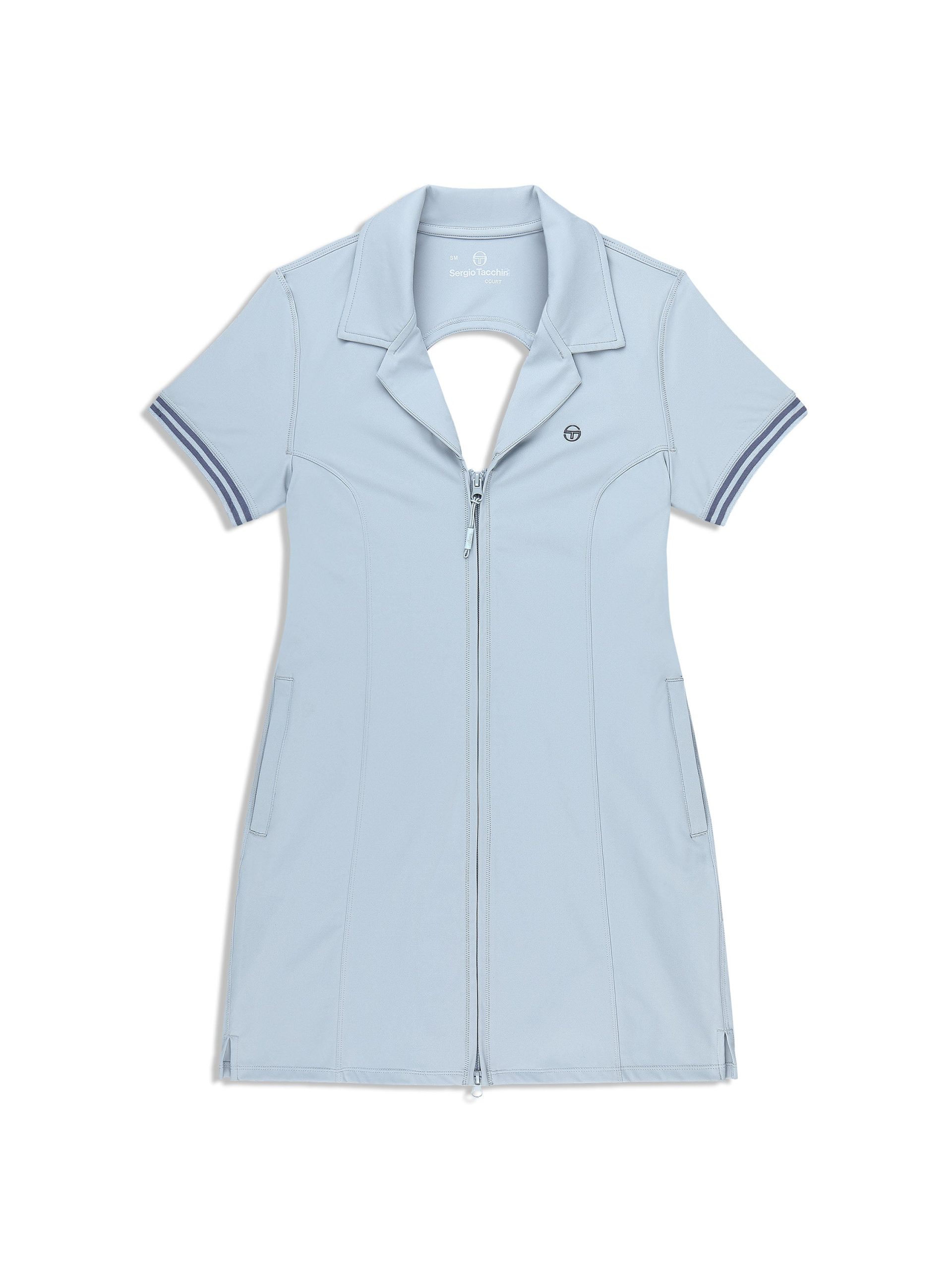 Silvia Dress- Faded Denim - Image 3
