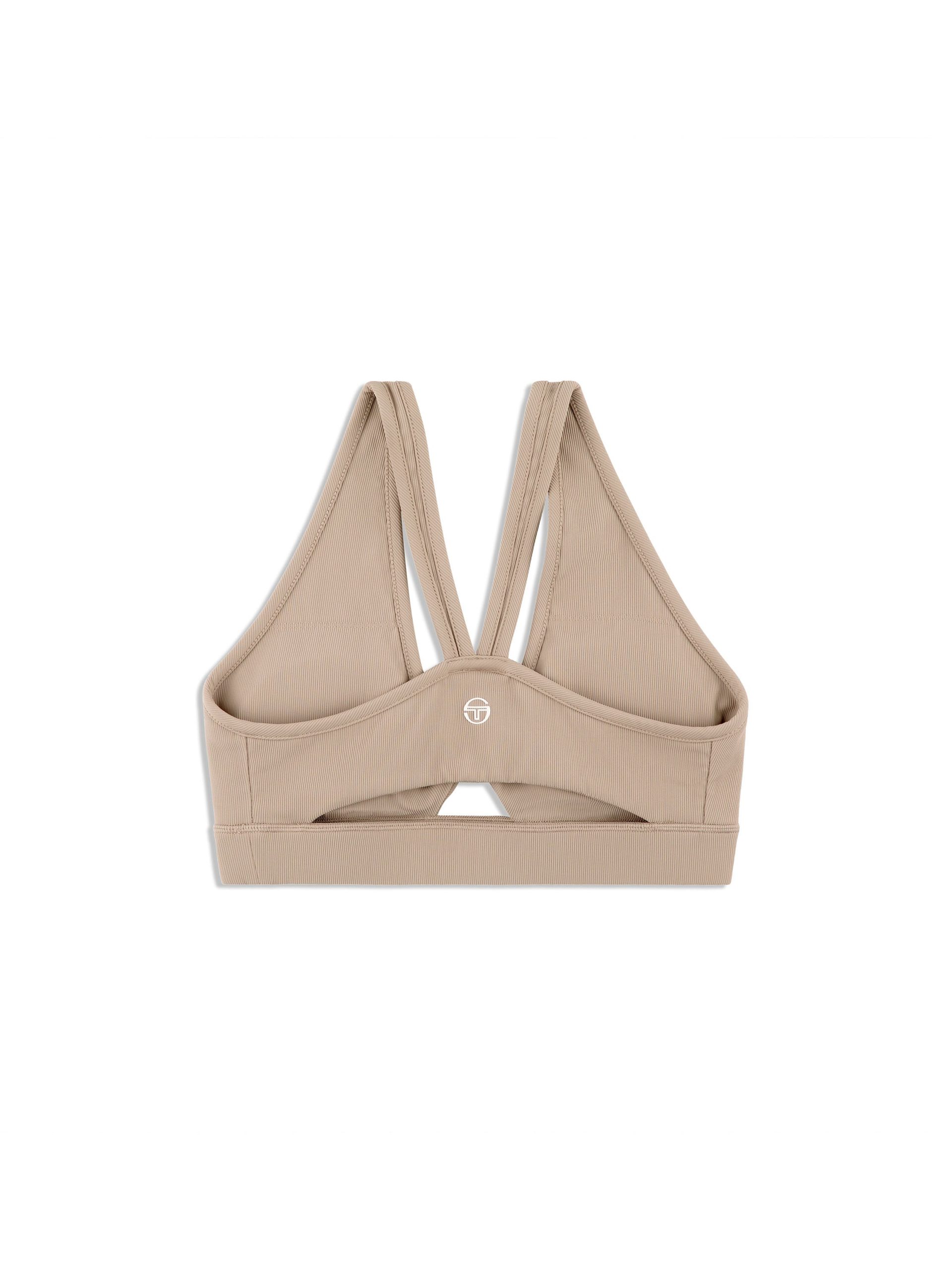 Giulia Sports Bra- Taupe Grey - Image 7