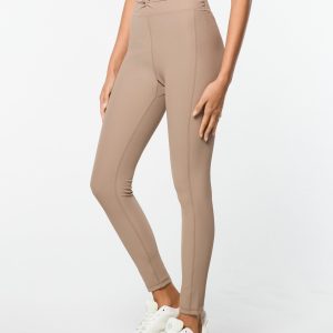 Giulia Leggings- Taupe Grey