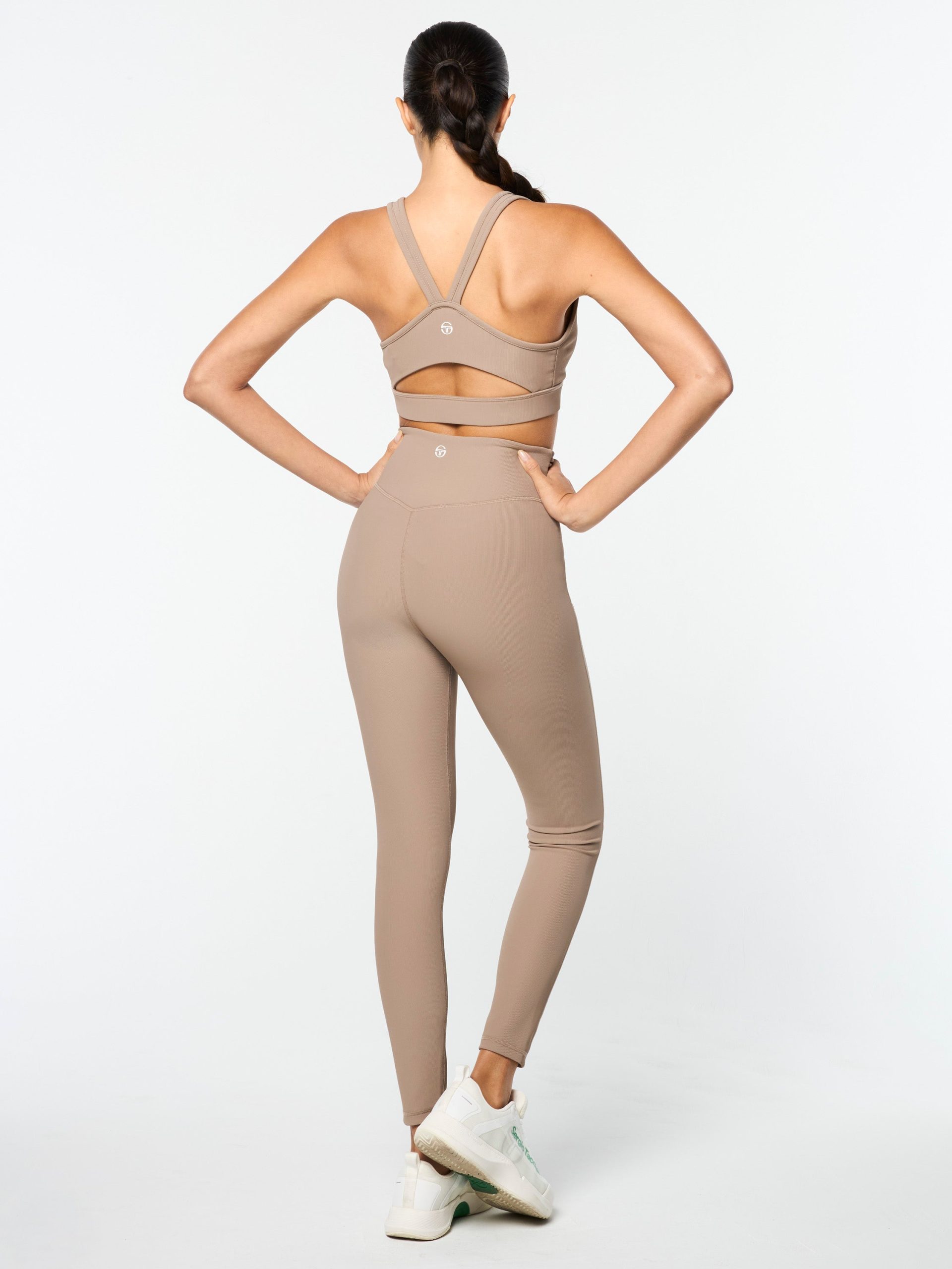 Giulia Leggings- Taupe Grey - Image 8