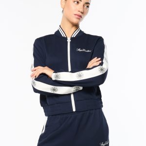 Women's Bussola Track Jacket- Maritime Blue