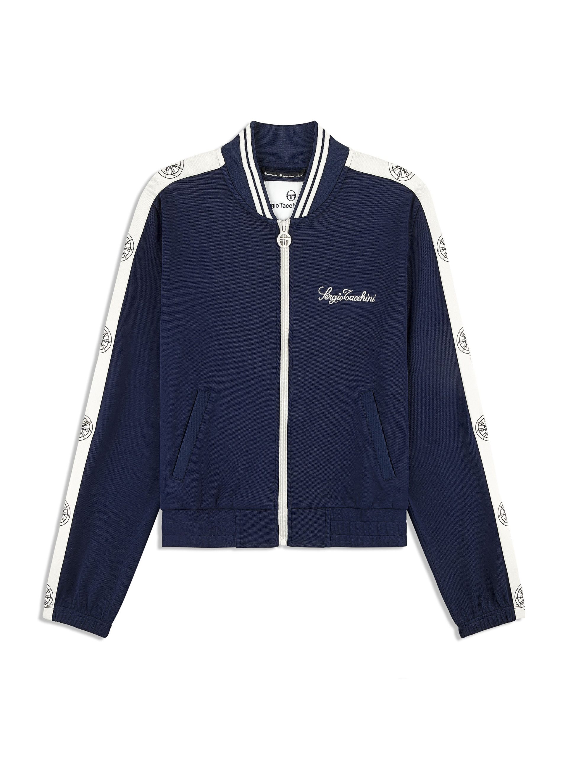 Women's Bussola Track Jacket- Maritime Blue - Image 2