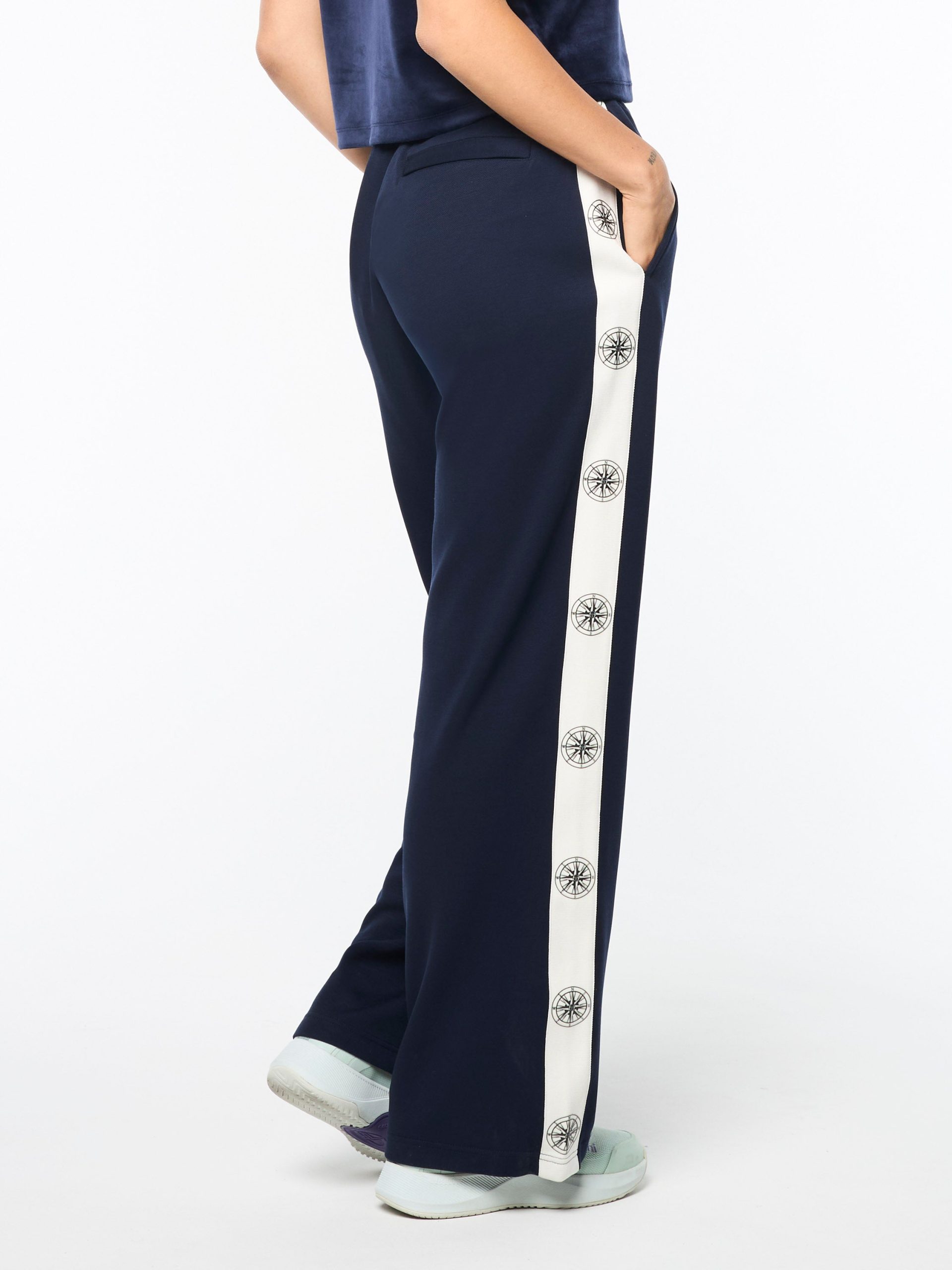 Women's Bussola Track Pant- Maritime Blue - Image 4