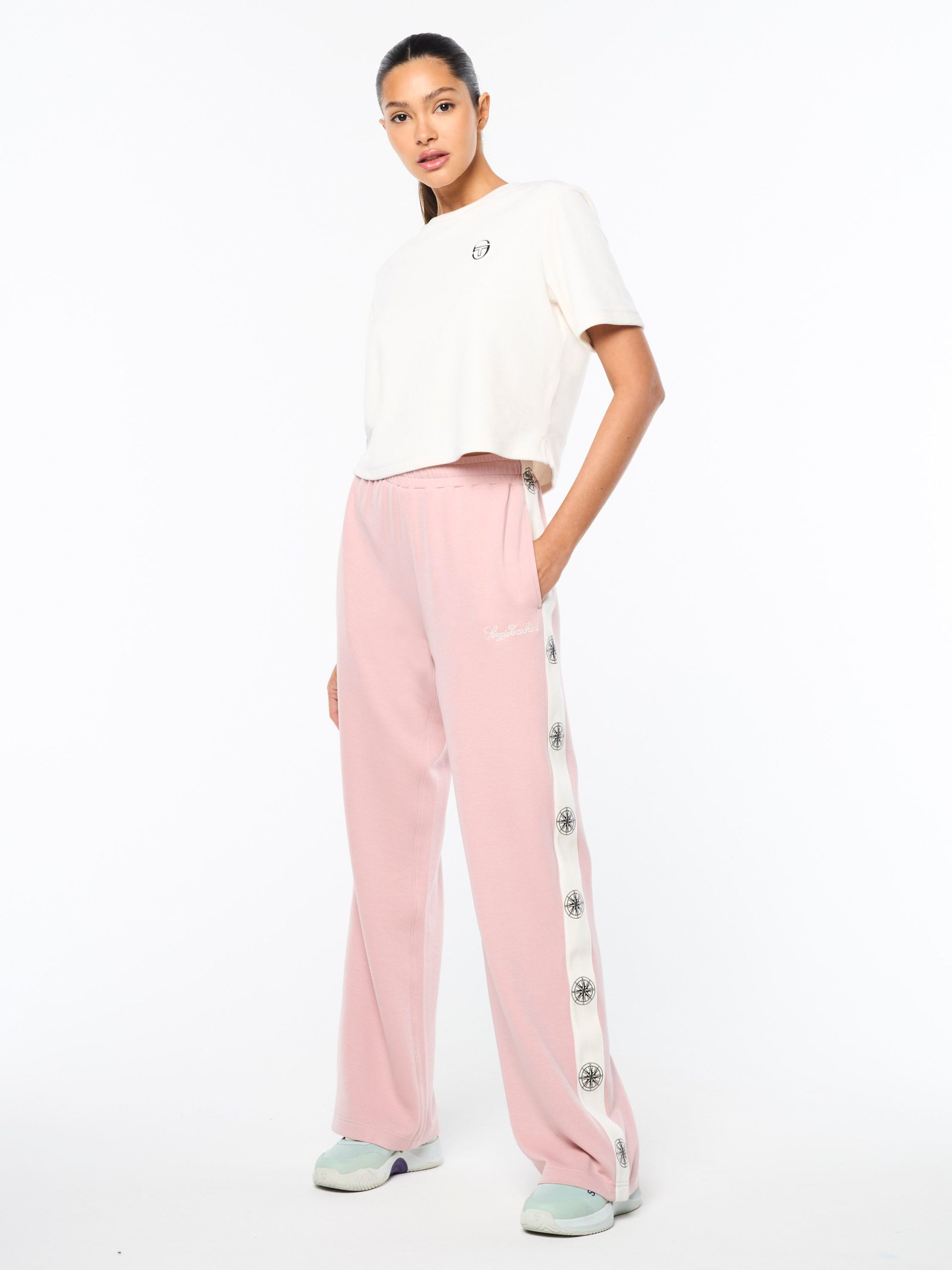 Women's Bussola Track Pant- Pale Mauve - Image 4