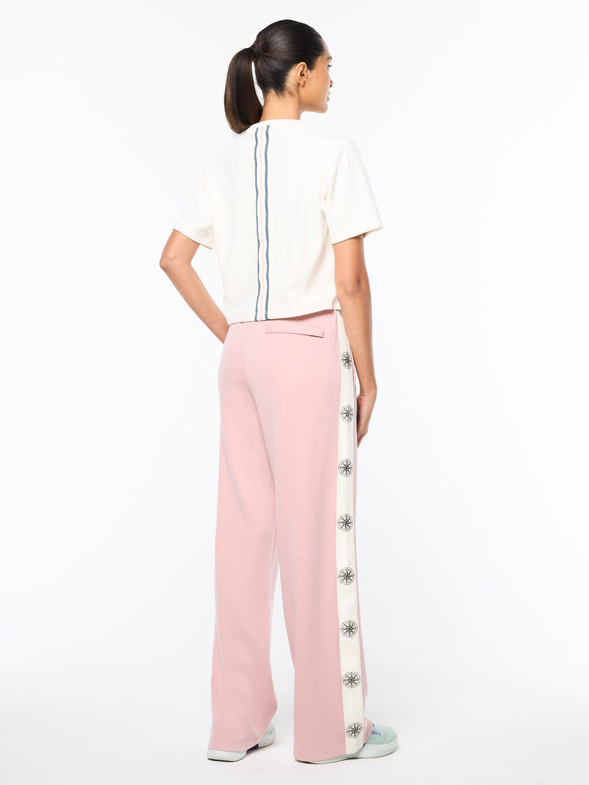 Women's Bussola Track Pant- Pale Mauve - Image 6