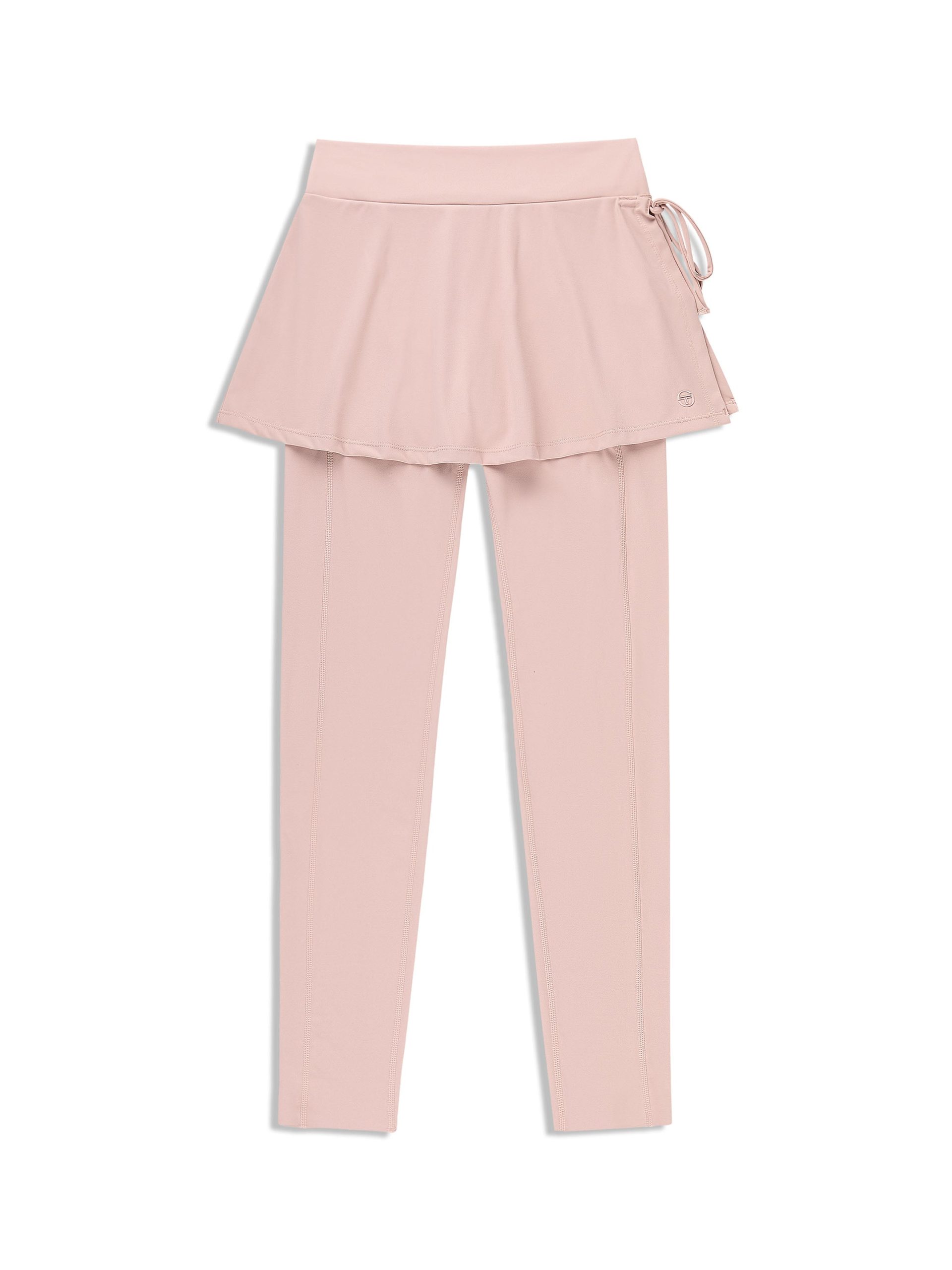 Delfina Leggings w/Skirt- Pale Mauve - Image 2