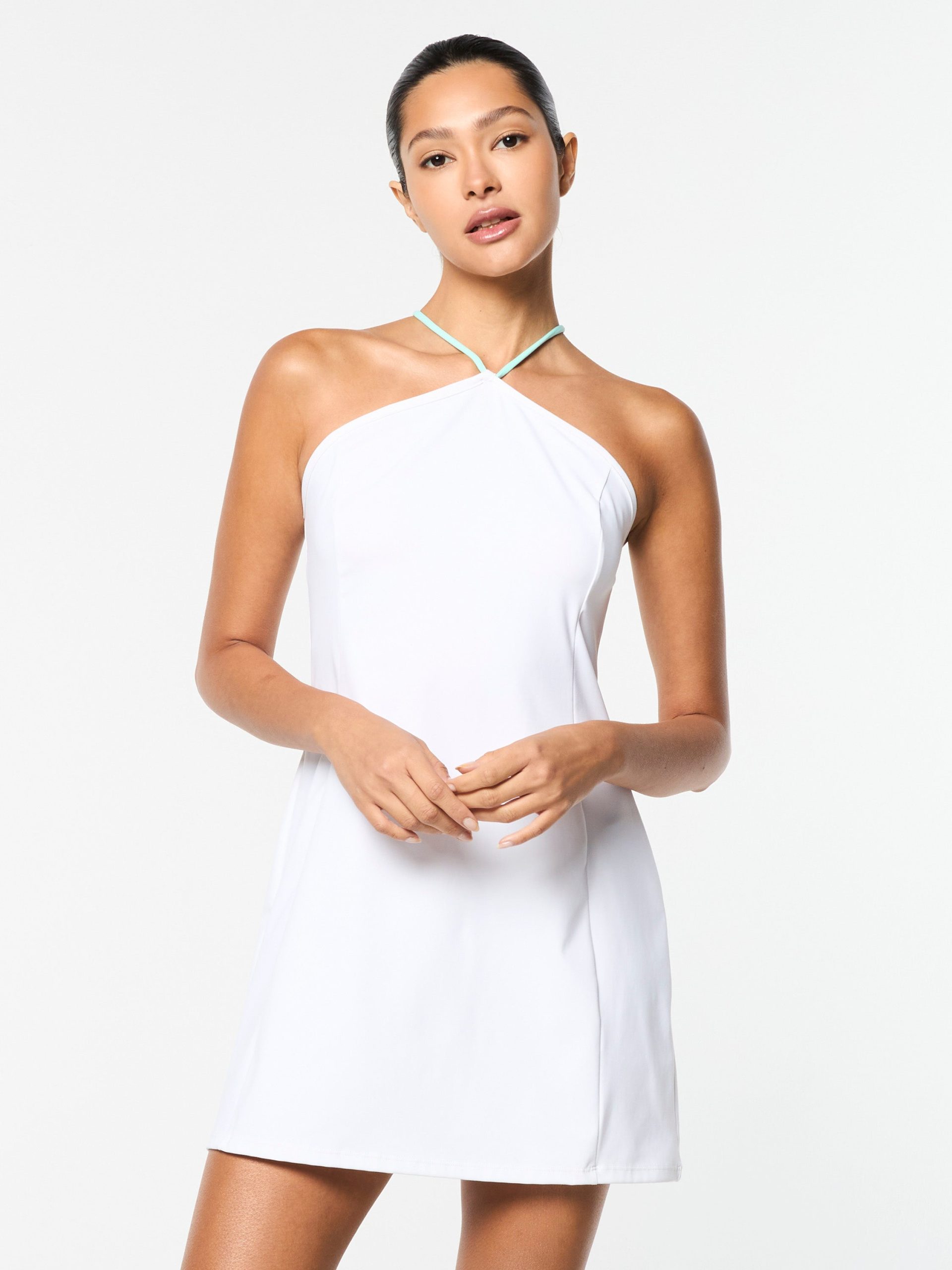 Verona Dress- Brilliant White - Image 3