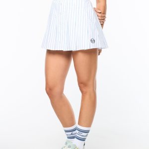 Colonna Cropped Skirt- French Blue