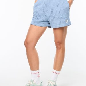 Zola Knit Short- Faded Denim