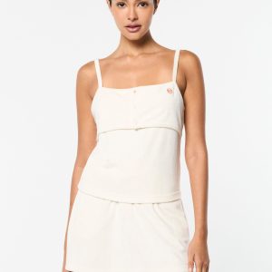 Edda Tank Top- Gardenia