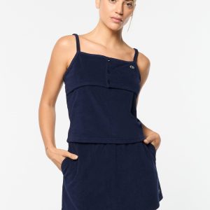 Edda Tank Top- Maritime Blue
