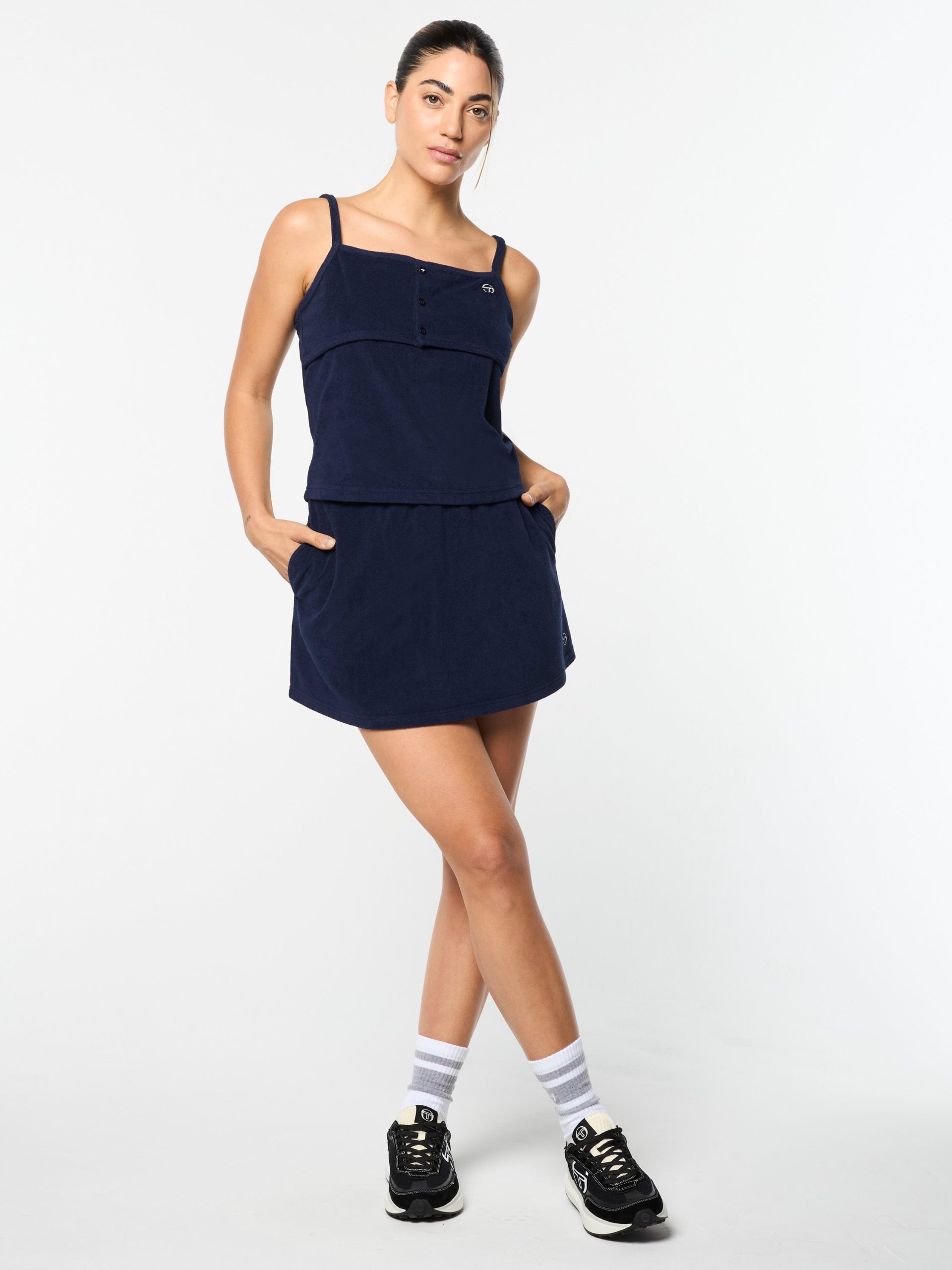 Edda Tank Top- Maritime Blue - Image 4