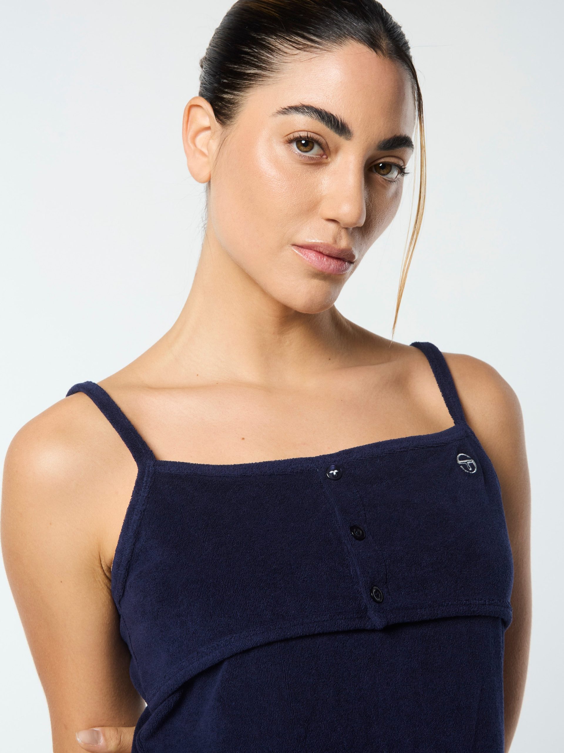 Edda Tank Top- Maritime Blue - Image 8
