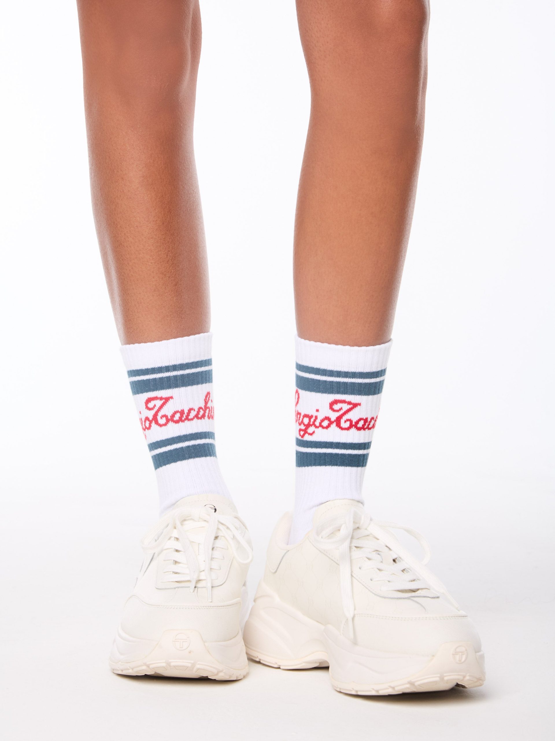 Classico Script Sock-Brilliant White - Image 4
