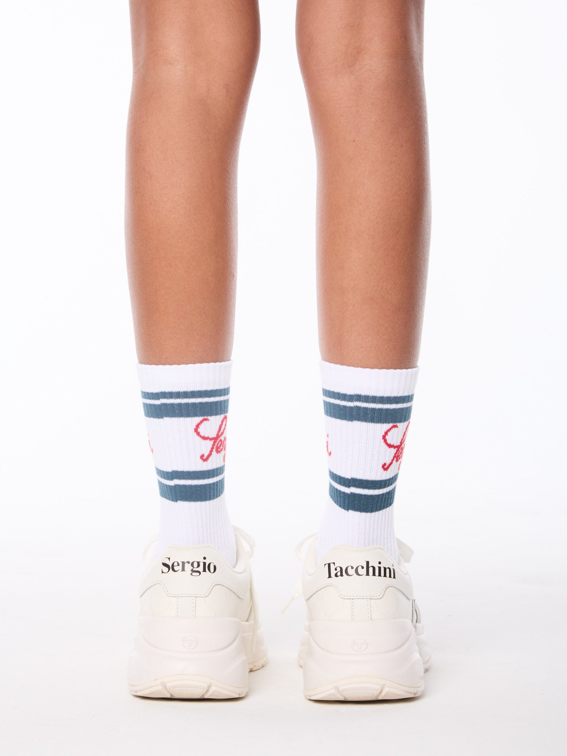 Classico Script Sock-Brilliant White - Image 5