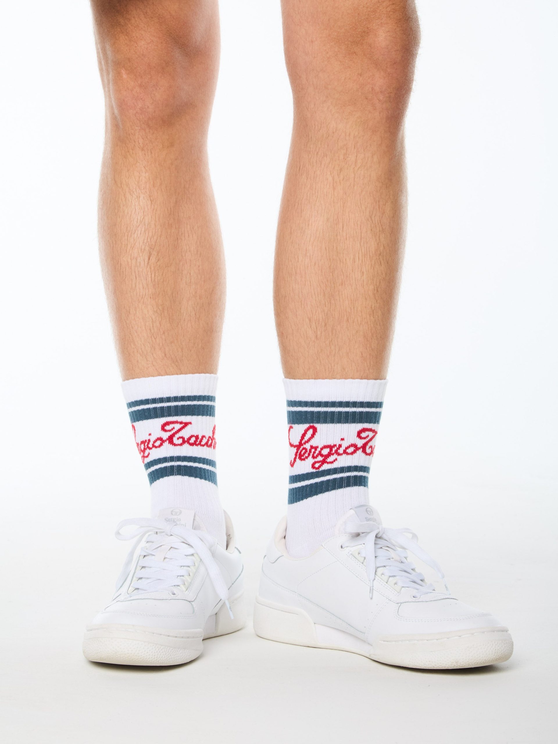 Classico Script Sock-Brilliant White - Image 6